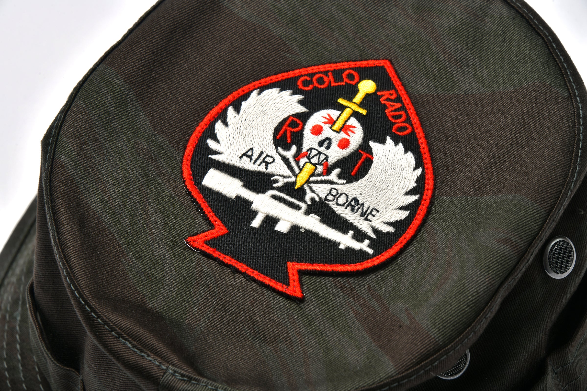 TIGER CAMOUFLAGE BOONIE HAT / BLACK OVER-DYE - Image 5
