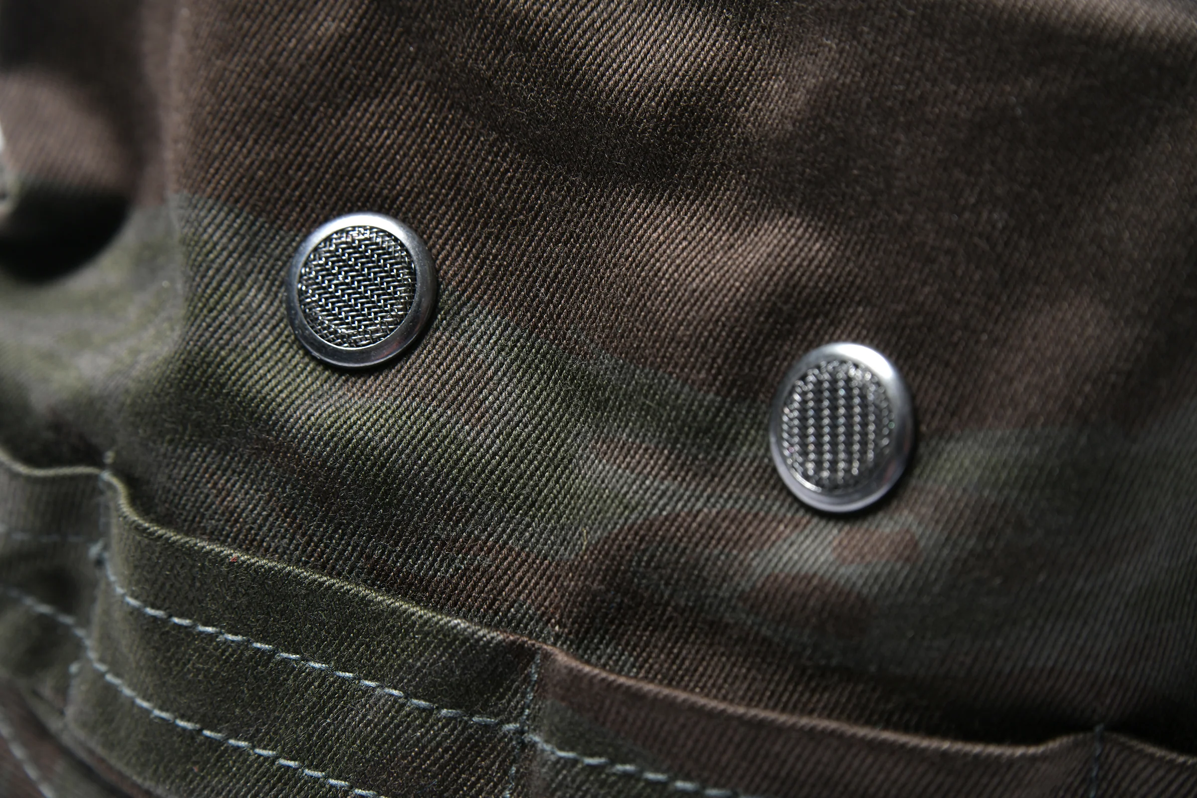 TIGER CAMOUFLAGE BOONIE HAT / BLACK OVER-DYE - Image 6