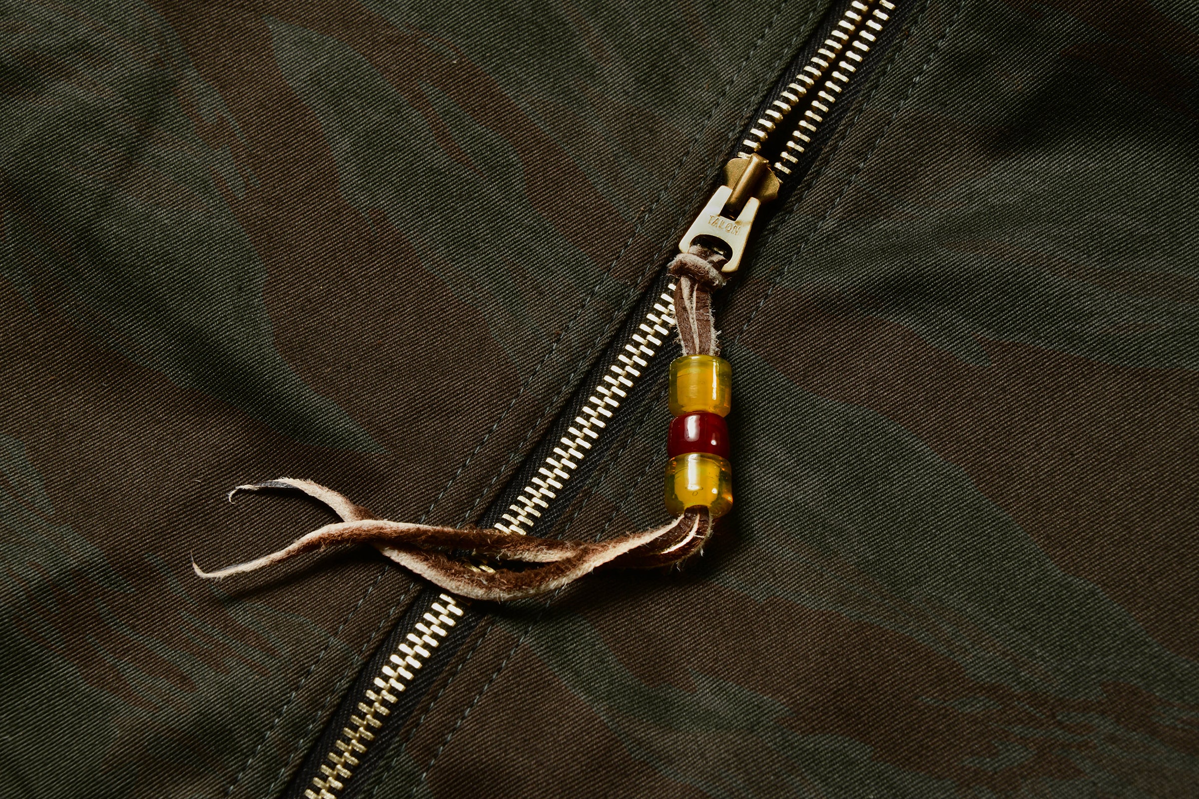 TIGER CAMOUFLAGE PARKA / BLACK OVER-DYE (TIGER CAMOUFLAGE) - Image 6