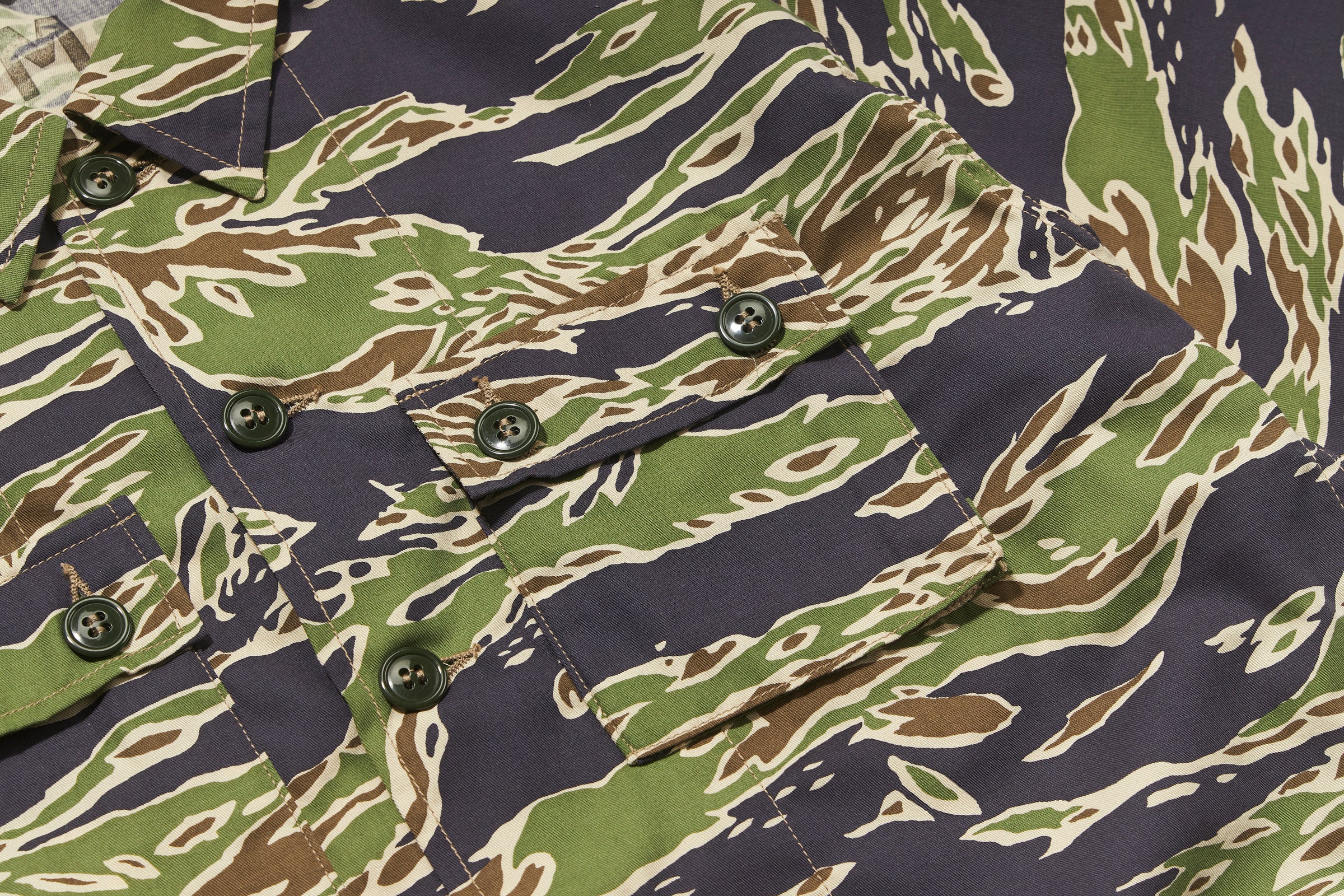 TIGER CAMOUFLAGE SHIRT / LATE WAR - Image 6