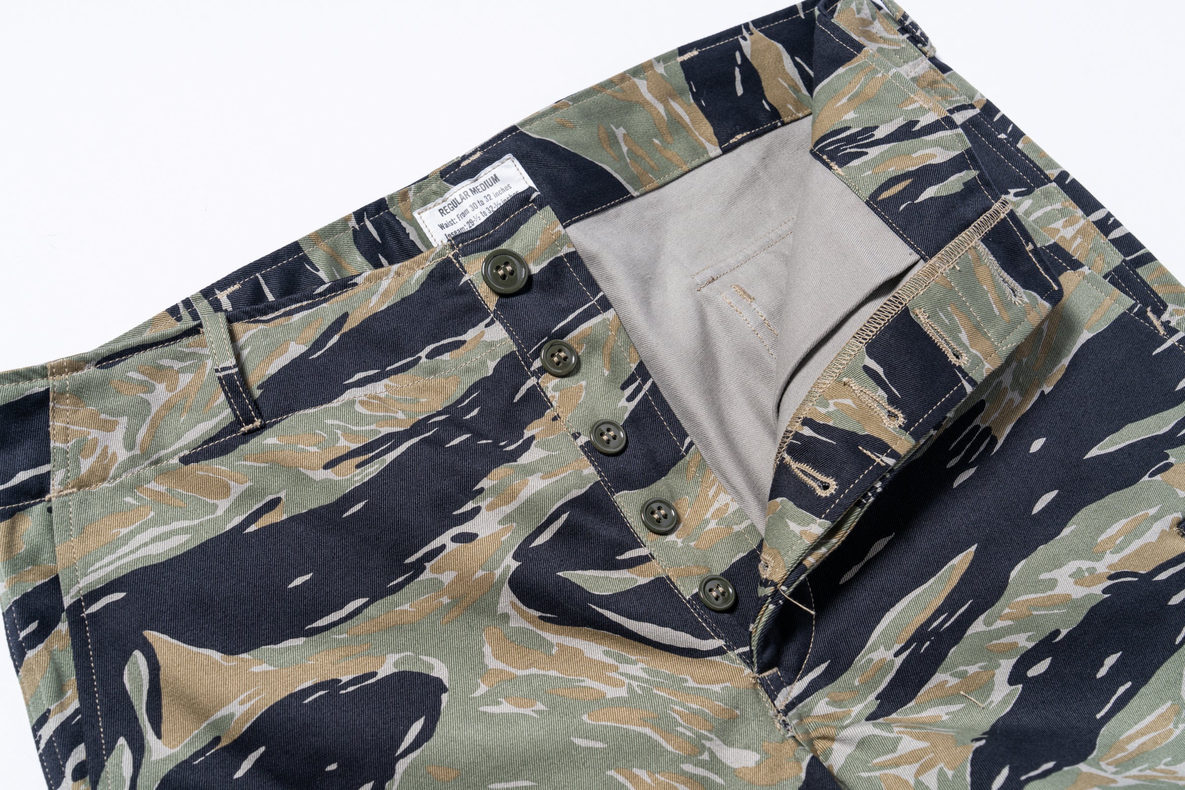 TIGER CAMOUFLAGE TROUSERS / TADPOLE - Image 6