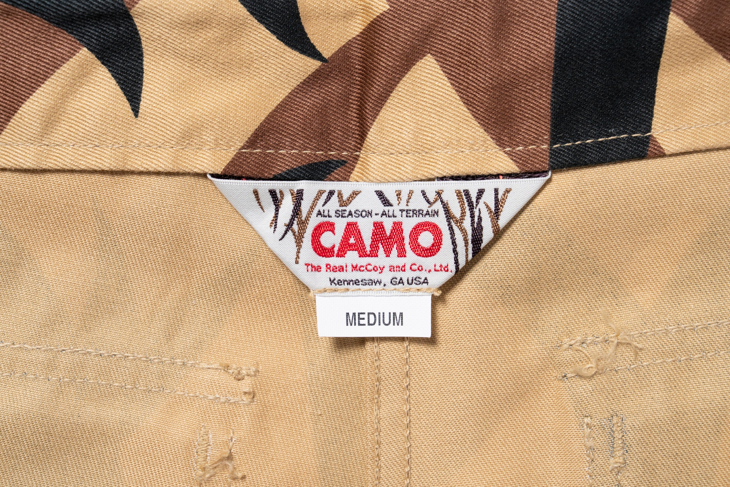 TRIBAL CAMOUFLAGE COMBAT TROUSERS - Image 5
