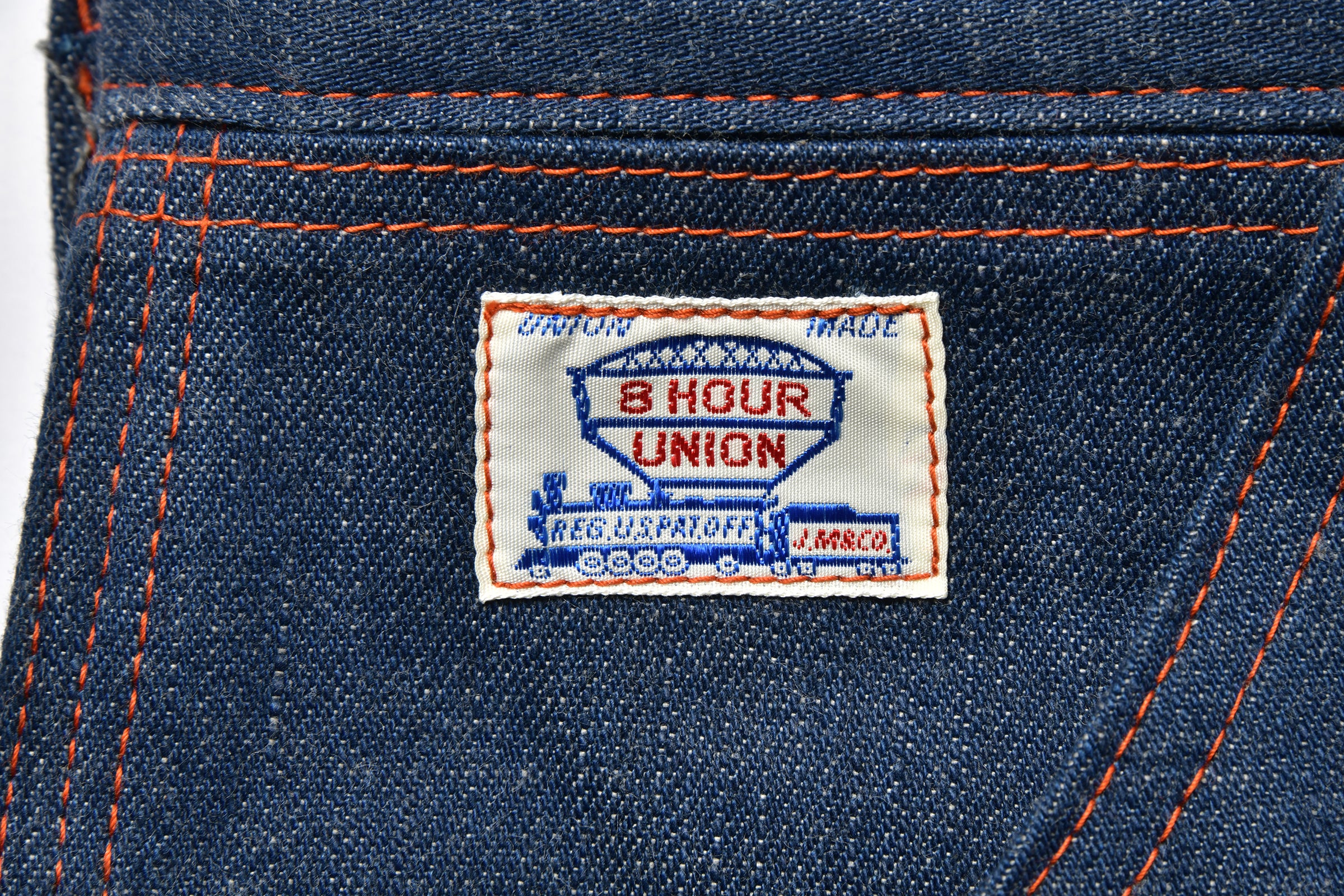 TRIPLE-STITCHED DENIM WORK TROUSERS - Image 4