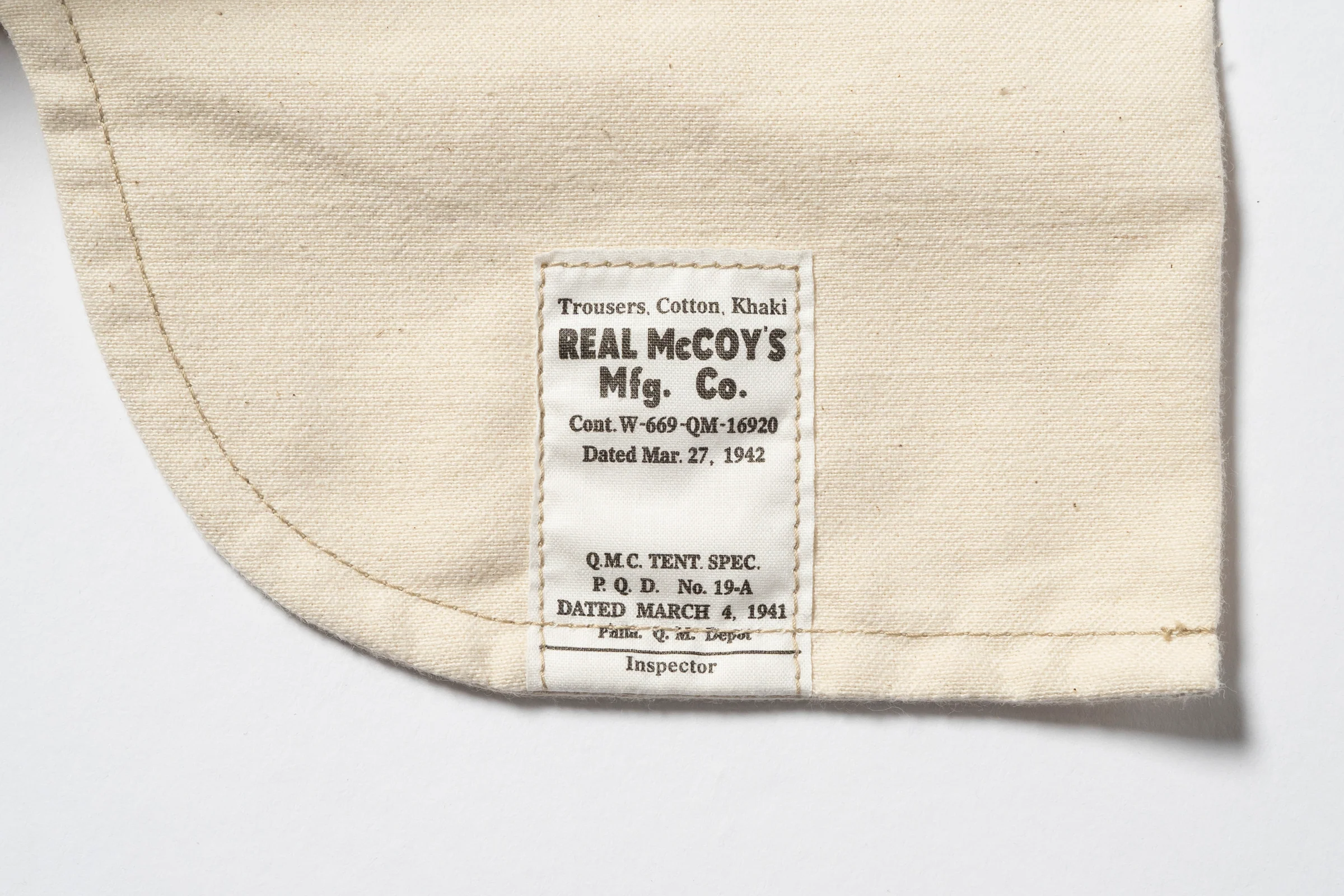 TROUSERS, COTTON, KHAKI, 1941 (Short) - Image 4