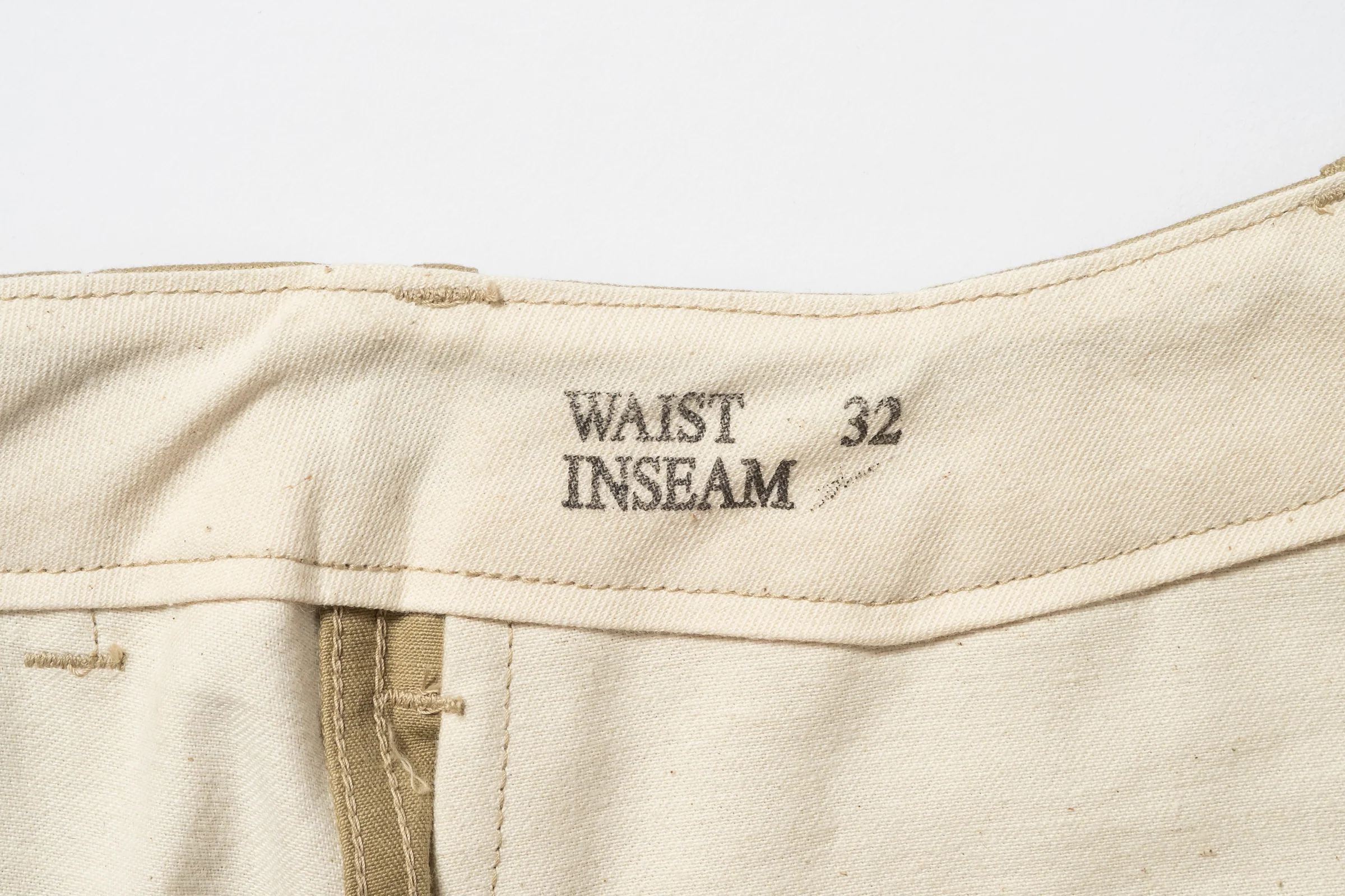 TROUSERS, COTTON, KHAKI, 1941 (Short) - Image 5