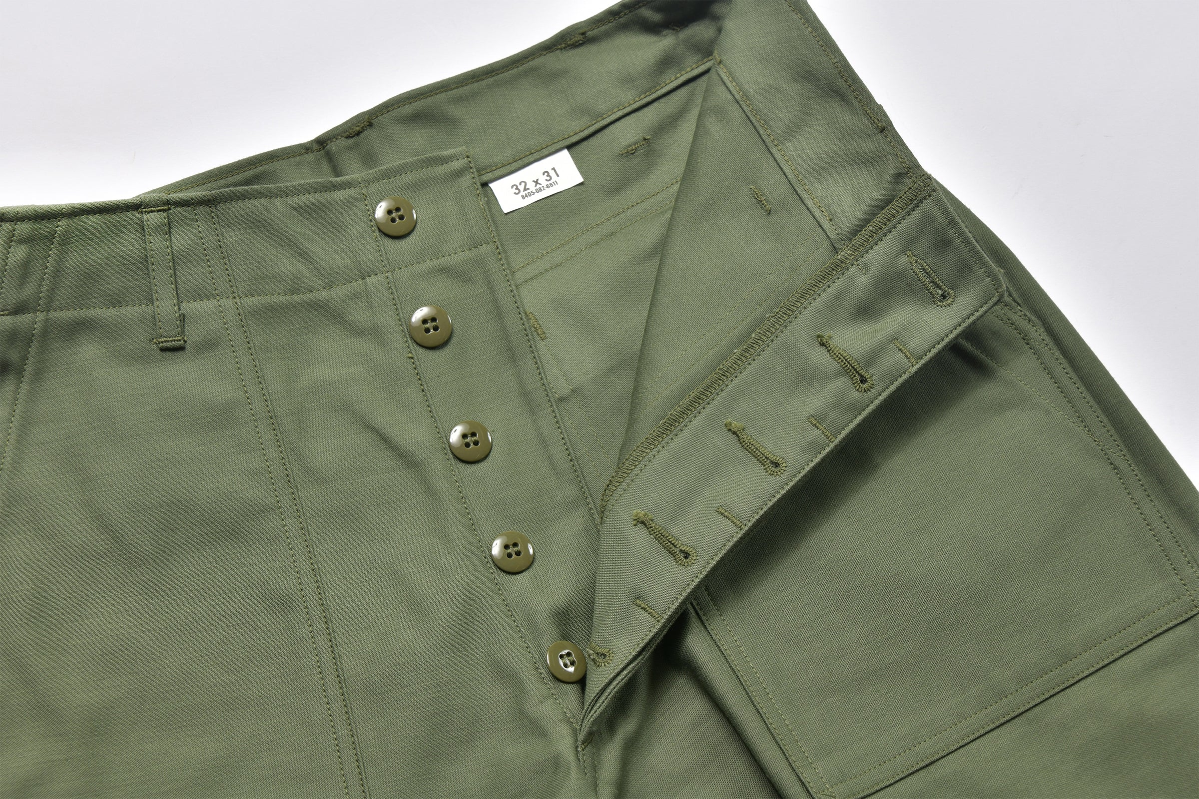 TROUSERS, MEN'S, COTTON SATEEN, OG-107 - Image 6