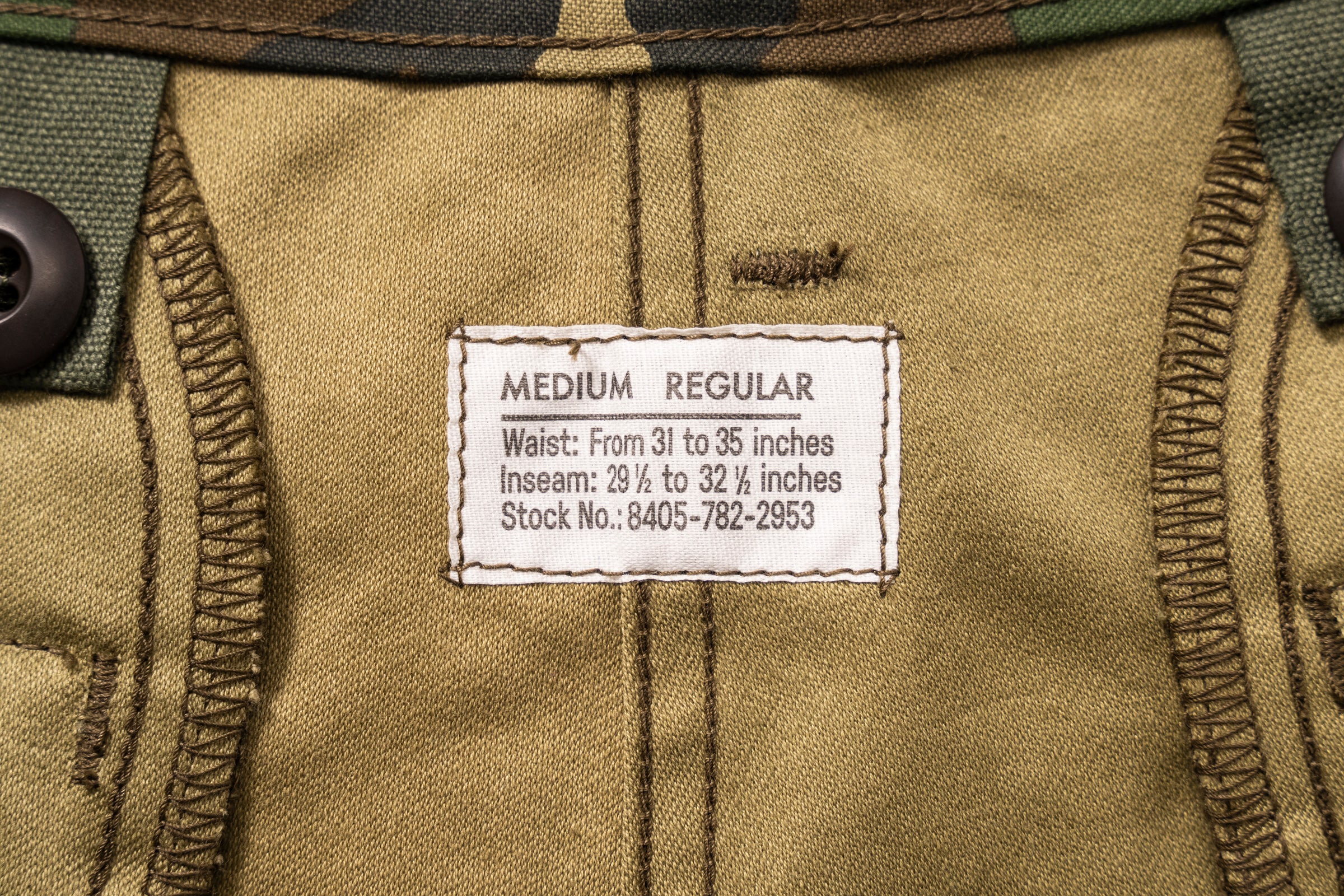 TROUSERS, MEN'S, FIELD, M-65 / WOODLAND PATTERN - Image 4