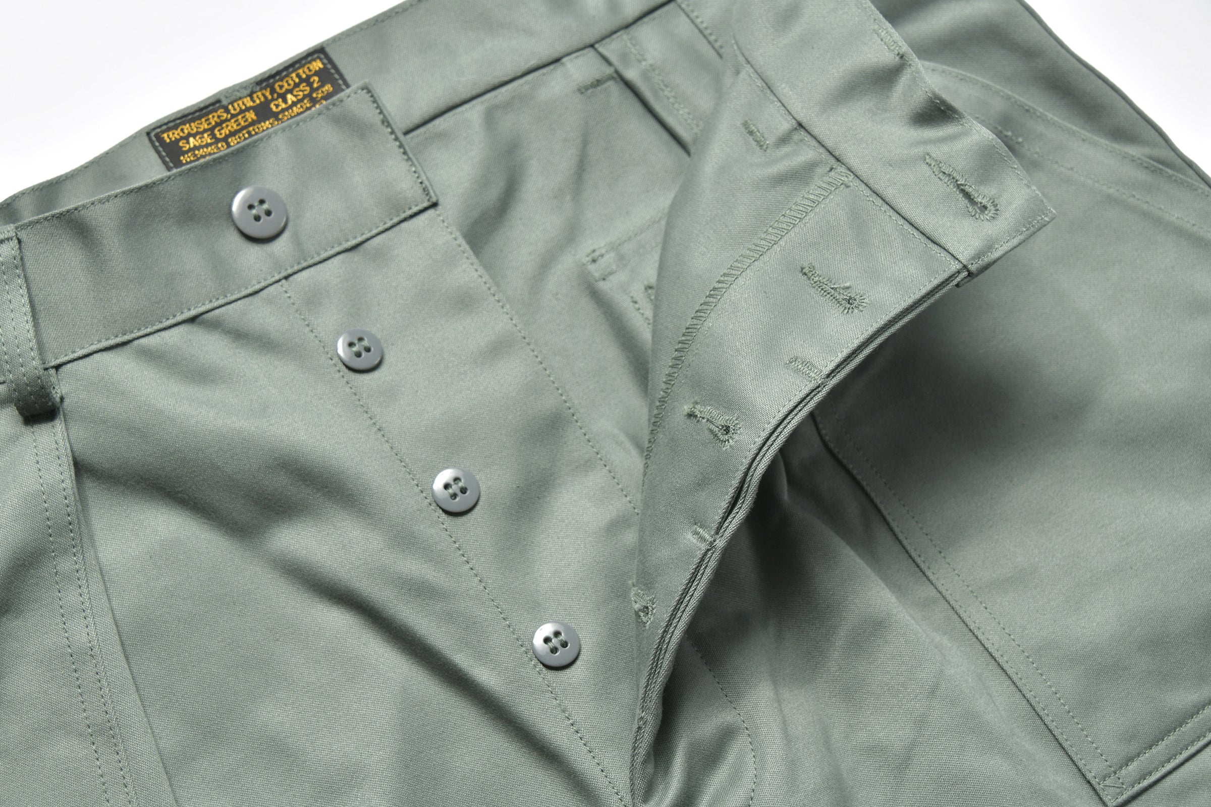 TROUSERS, UTILITY, COTTON / USAF SAGE GREEN - Image 5