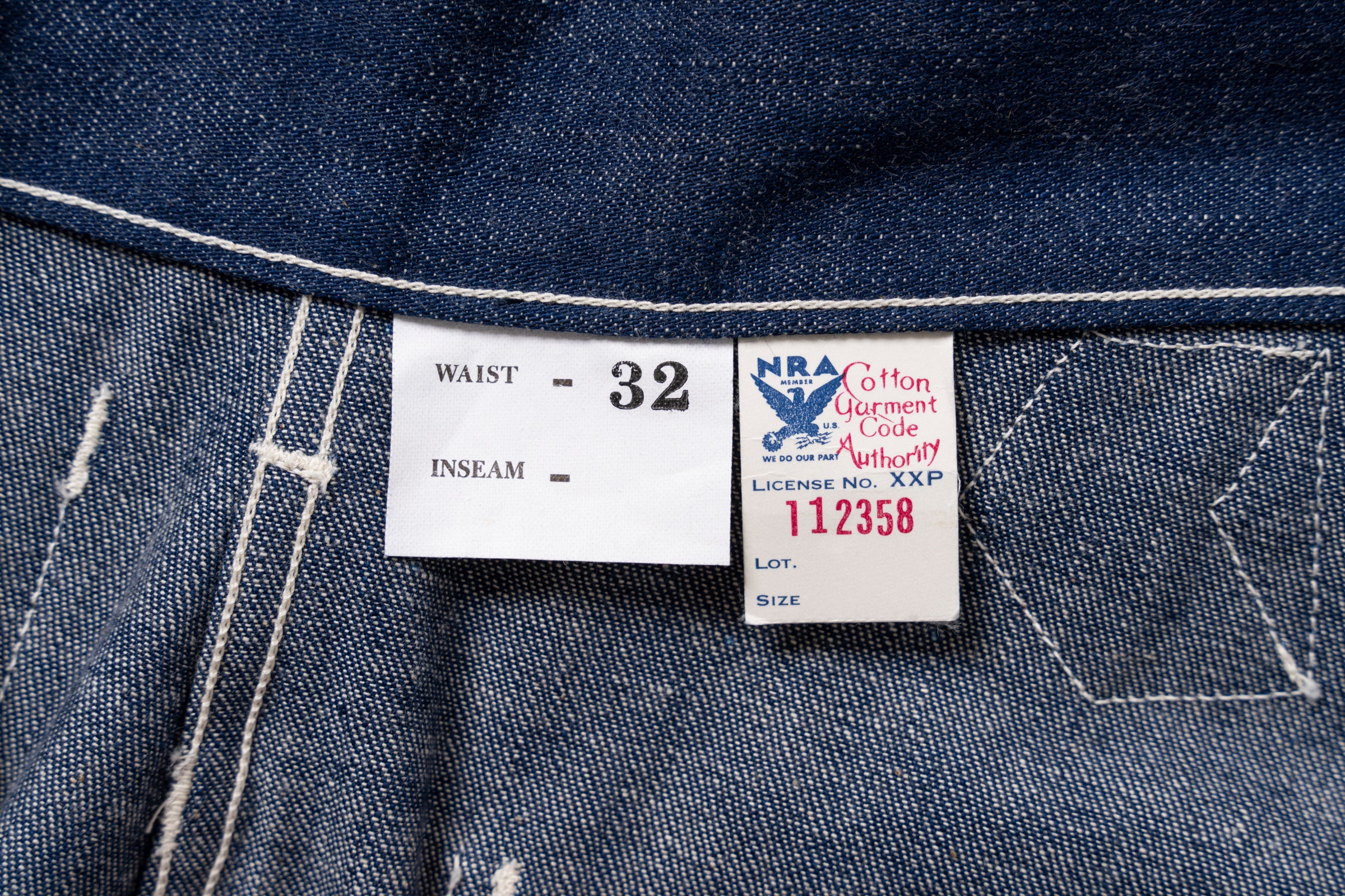 TROUSERS, WORKING, DENIM, BLUE - Image 5