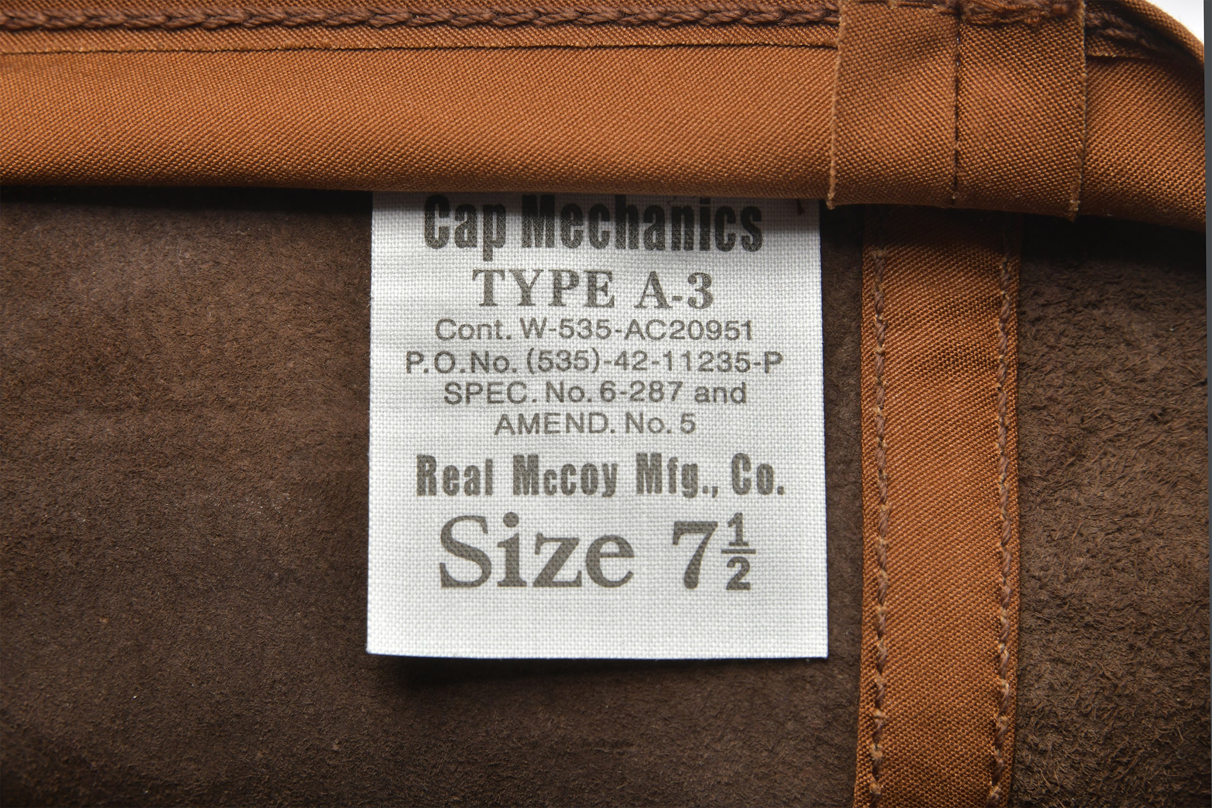 TYPE A-3 CAP / HORSEHIDE - Image 3