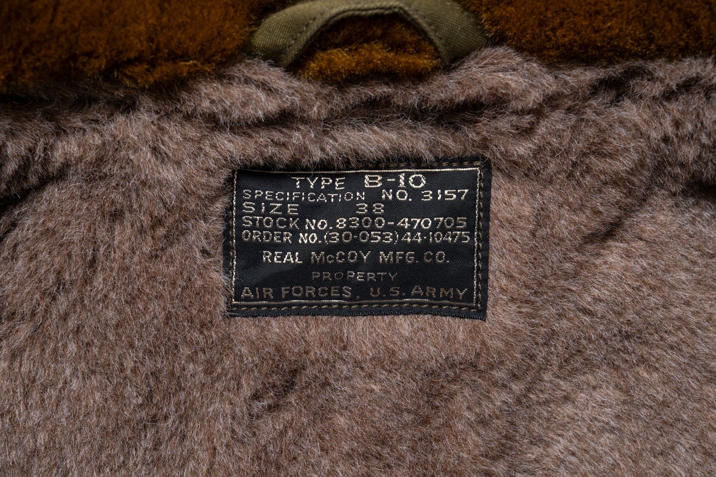 TYPE B-10 REAL McCOY MFG.CO - Image 4
