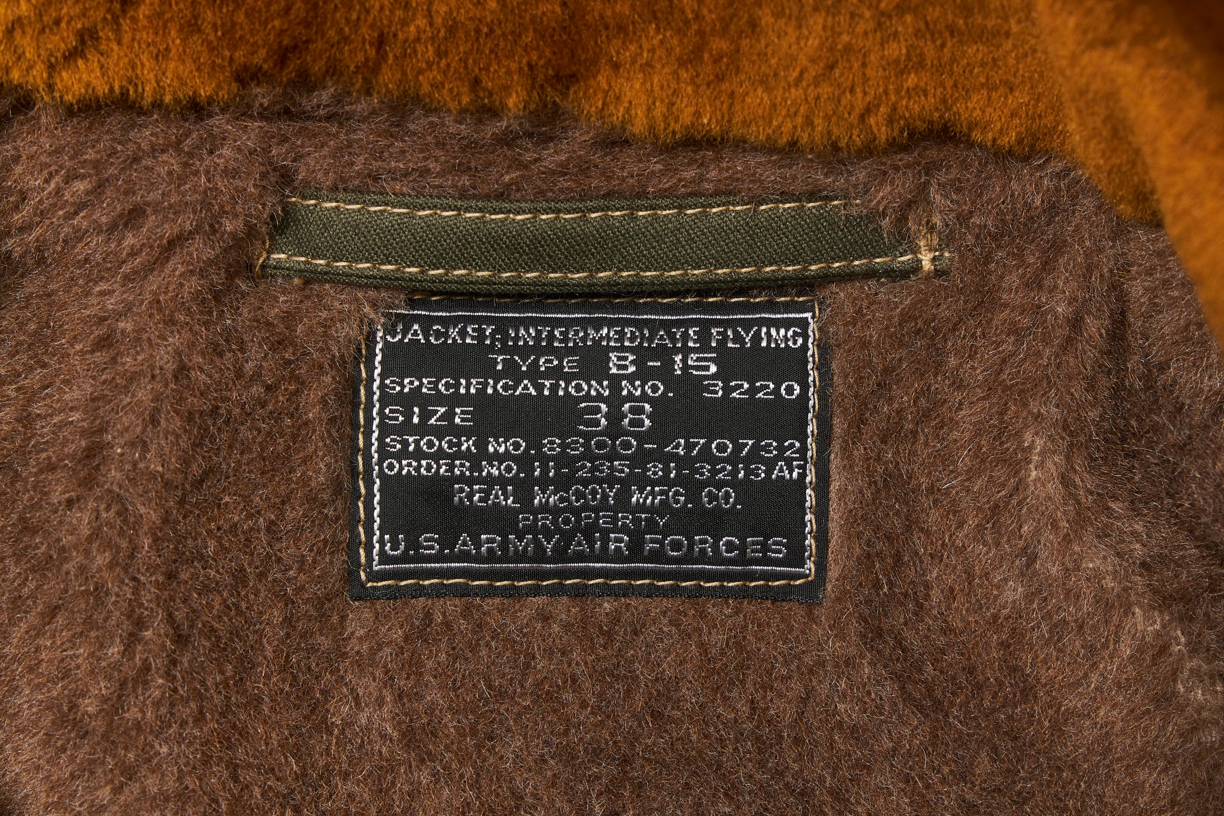 TYPE B-15 REAL McCOY MFG. CO. - Image 4