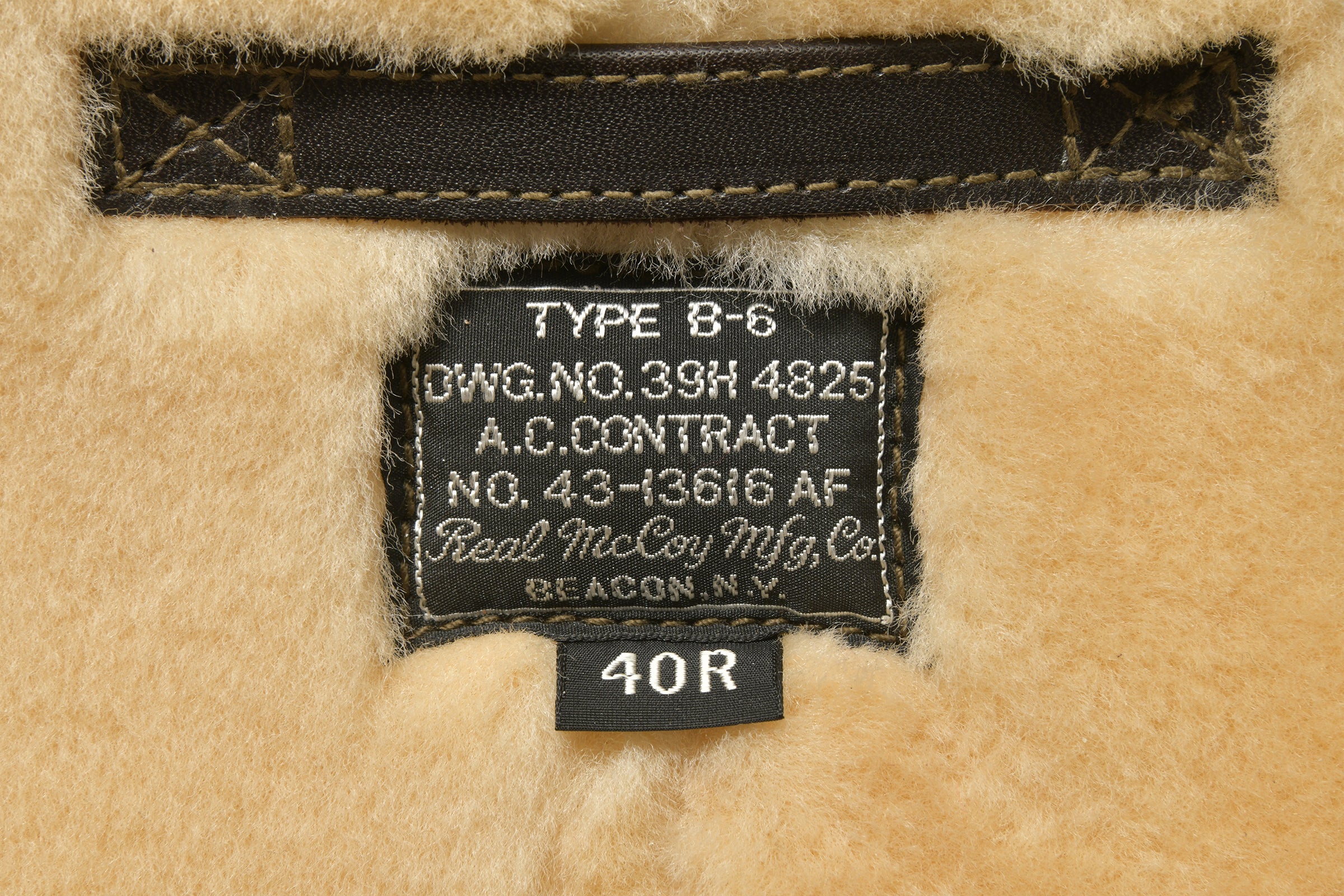 TYPE B-6 REAL McCOY MFG.CO - Image 4