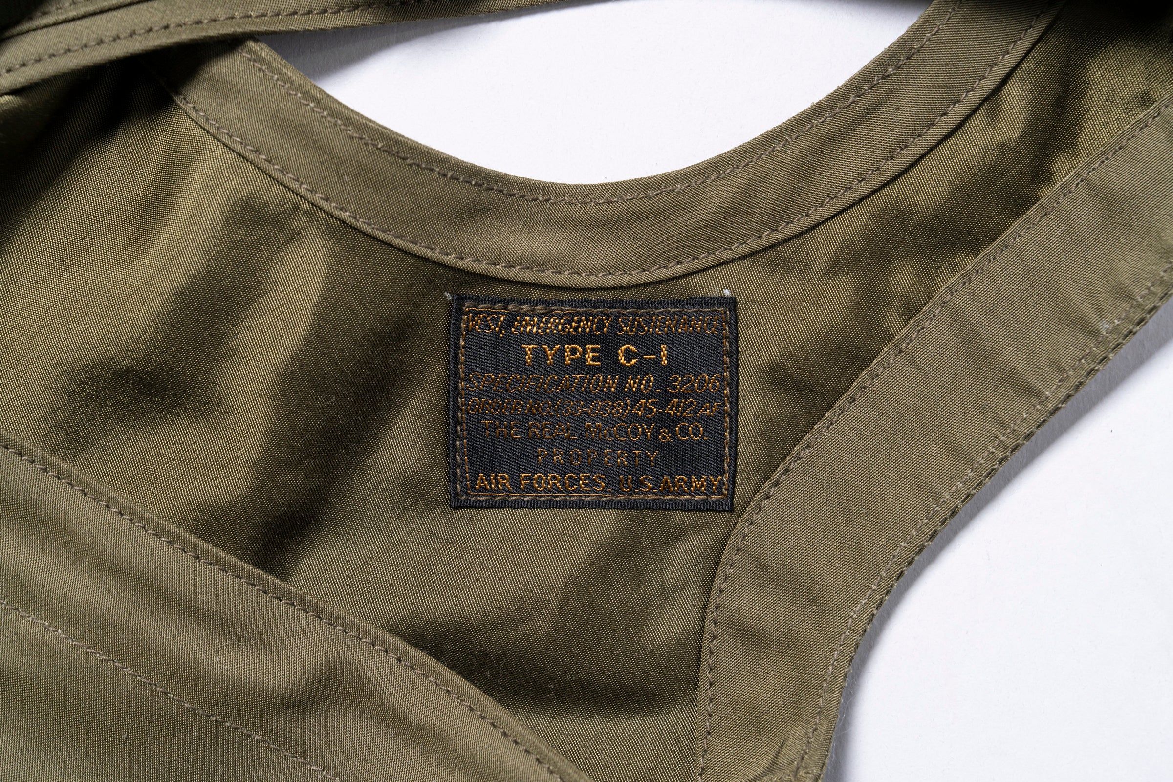 TYPE C-1 VEST, EMERGENCY SUSTENANCE - Image 4