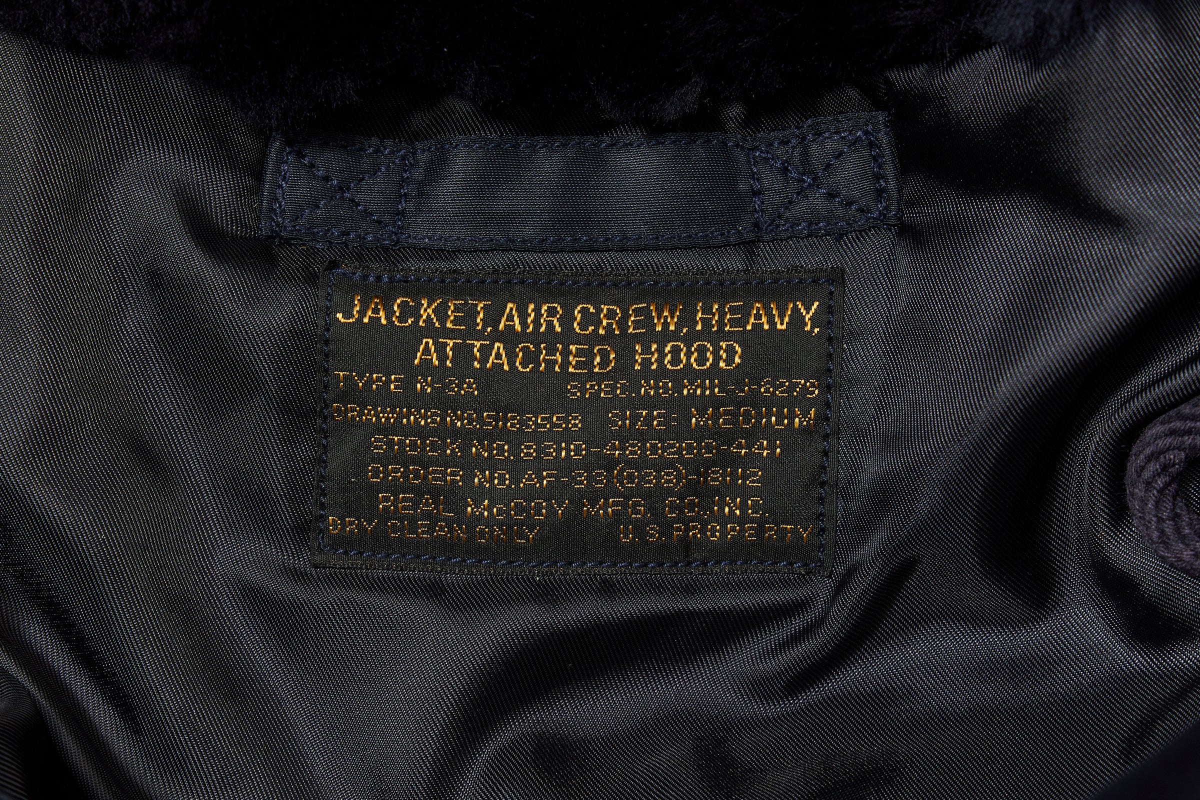 TYPE N-3A REAL McCOY MFG. CO. - Image 4