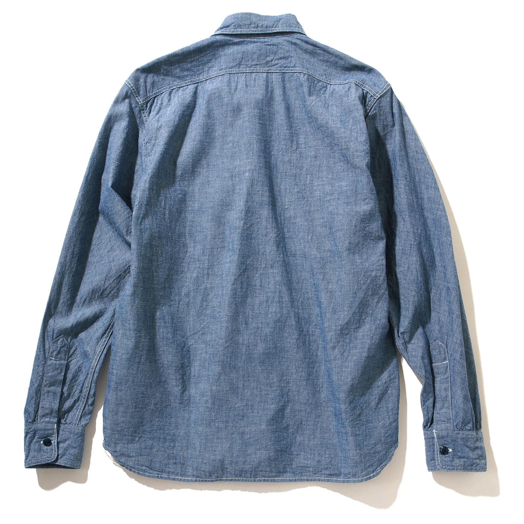 U.S.N. CHAMBRAY SHIRT L/S (STENCIL) - Image 3