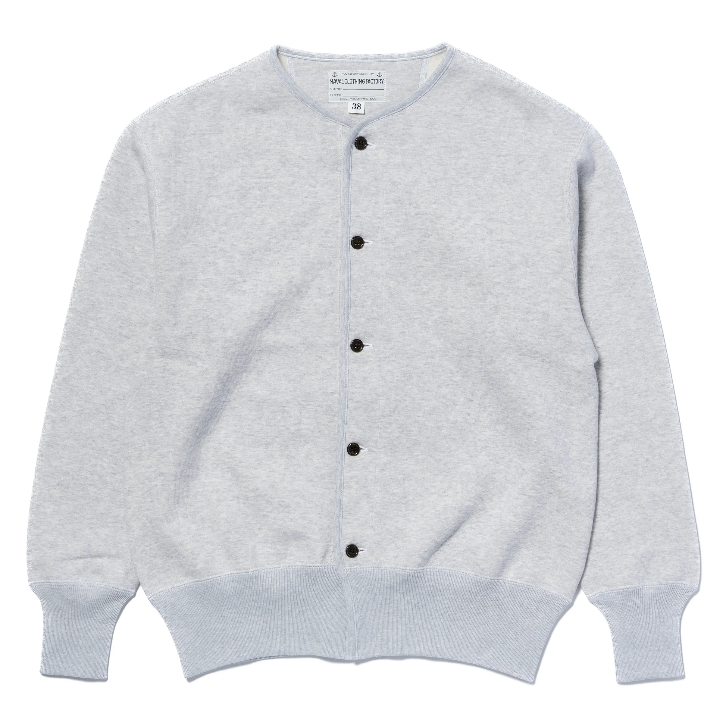 U.S.N. COTTON CARDIGAN / STENCIL - Image 3