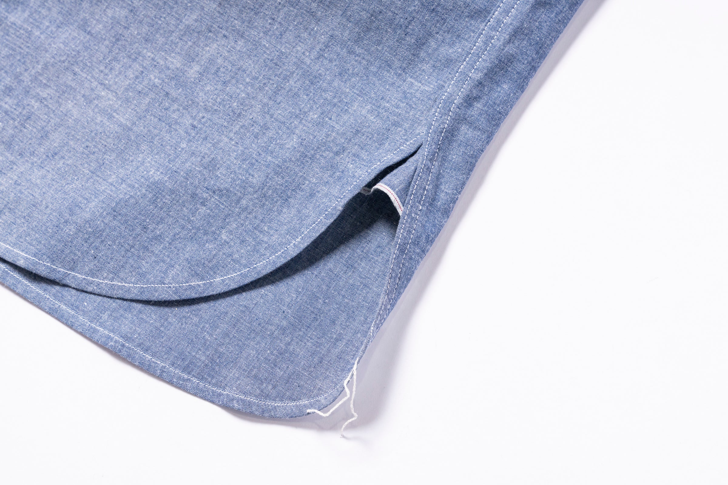 U.S. NAVY CHAMBRAY L/S SHIRT (LONG) - Image 6