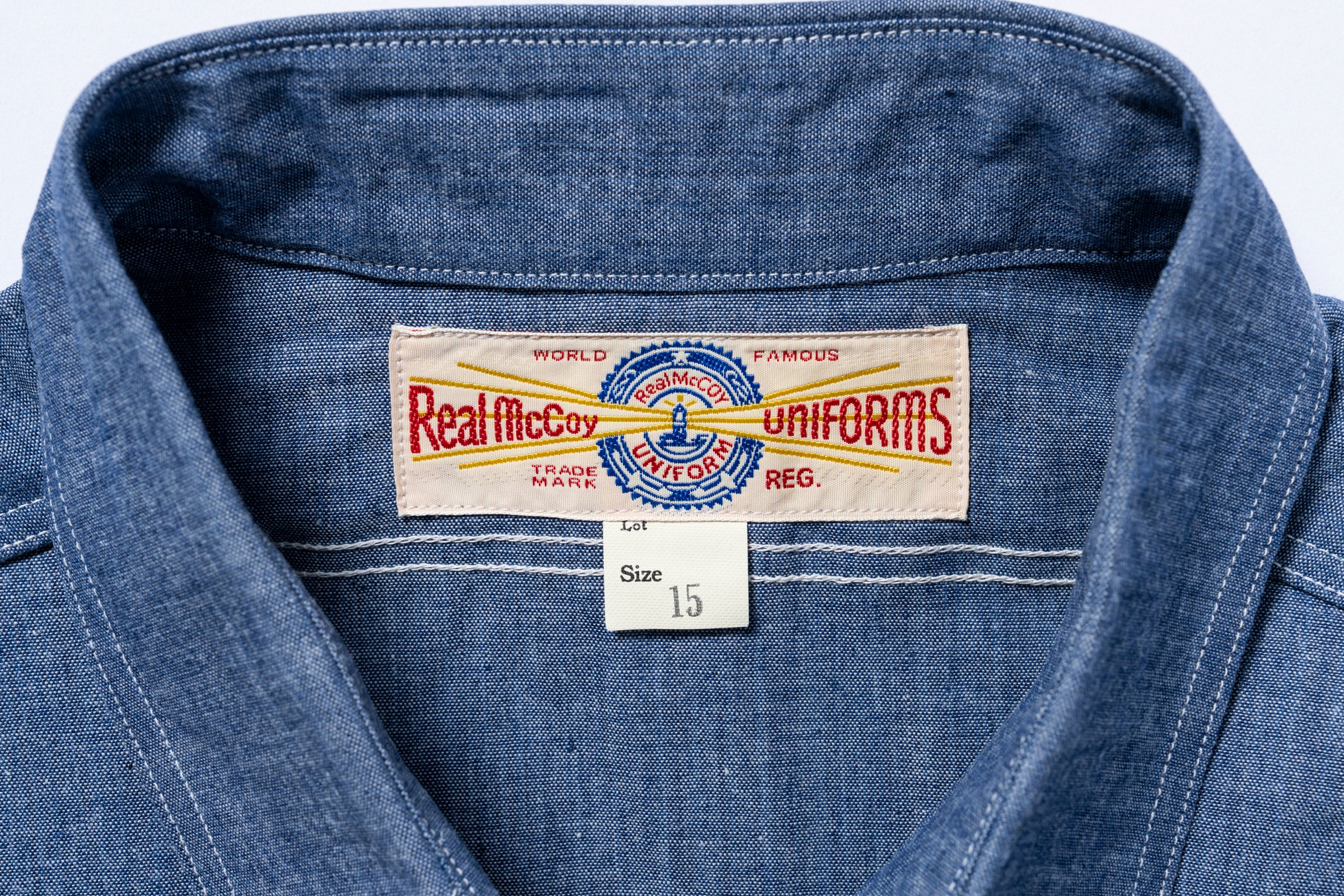 U.S. NAVY CHAMBRAY SHIRT L/S (MODIFY) - Image 4