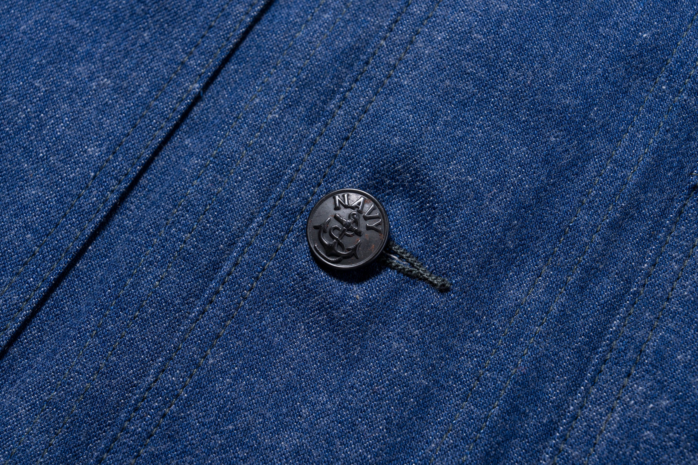 U.S. NAVY DENIM DUNGAREE JUMPER - Image 4