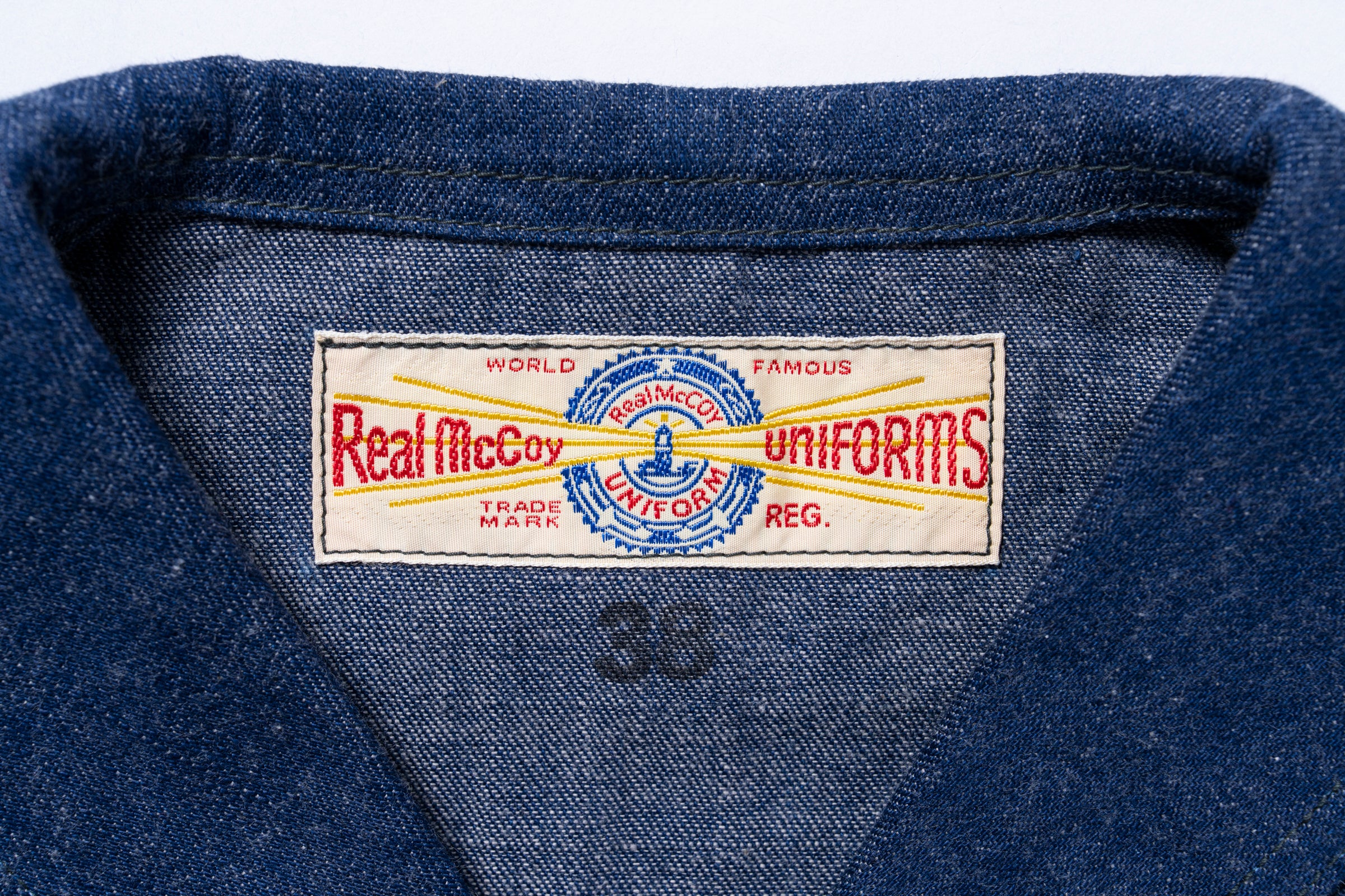 U.S. NAVY DENIM DUNGAREE JUMPER - Image 6