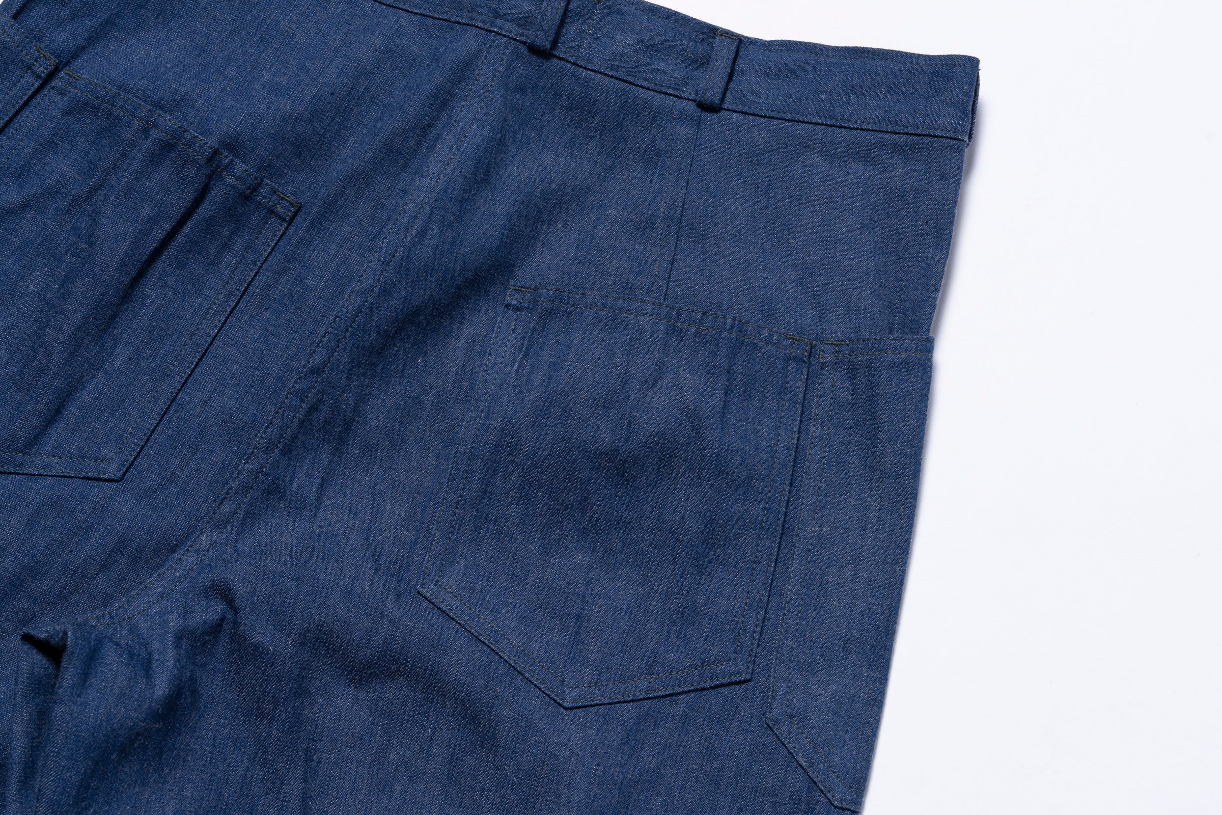 U.S. NAVY DENIM DUNGAREE TROUSERS - Image 5