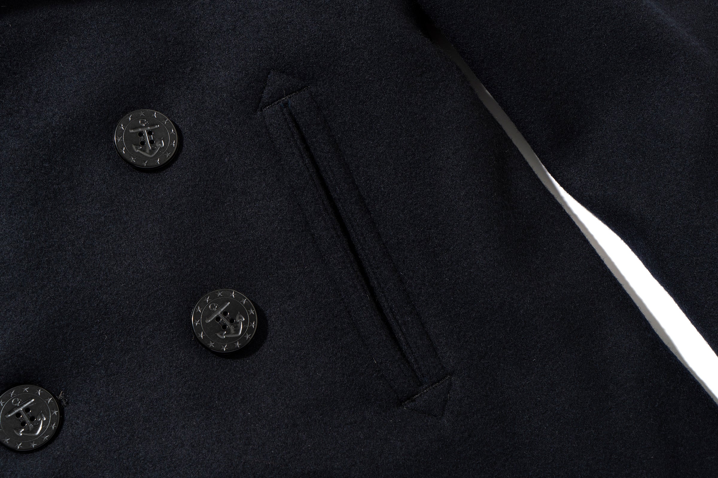 U.S. NAVY PEA COAT (WWII) - Image 5