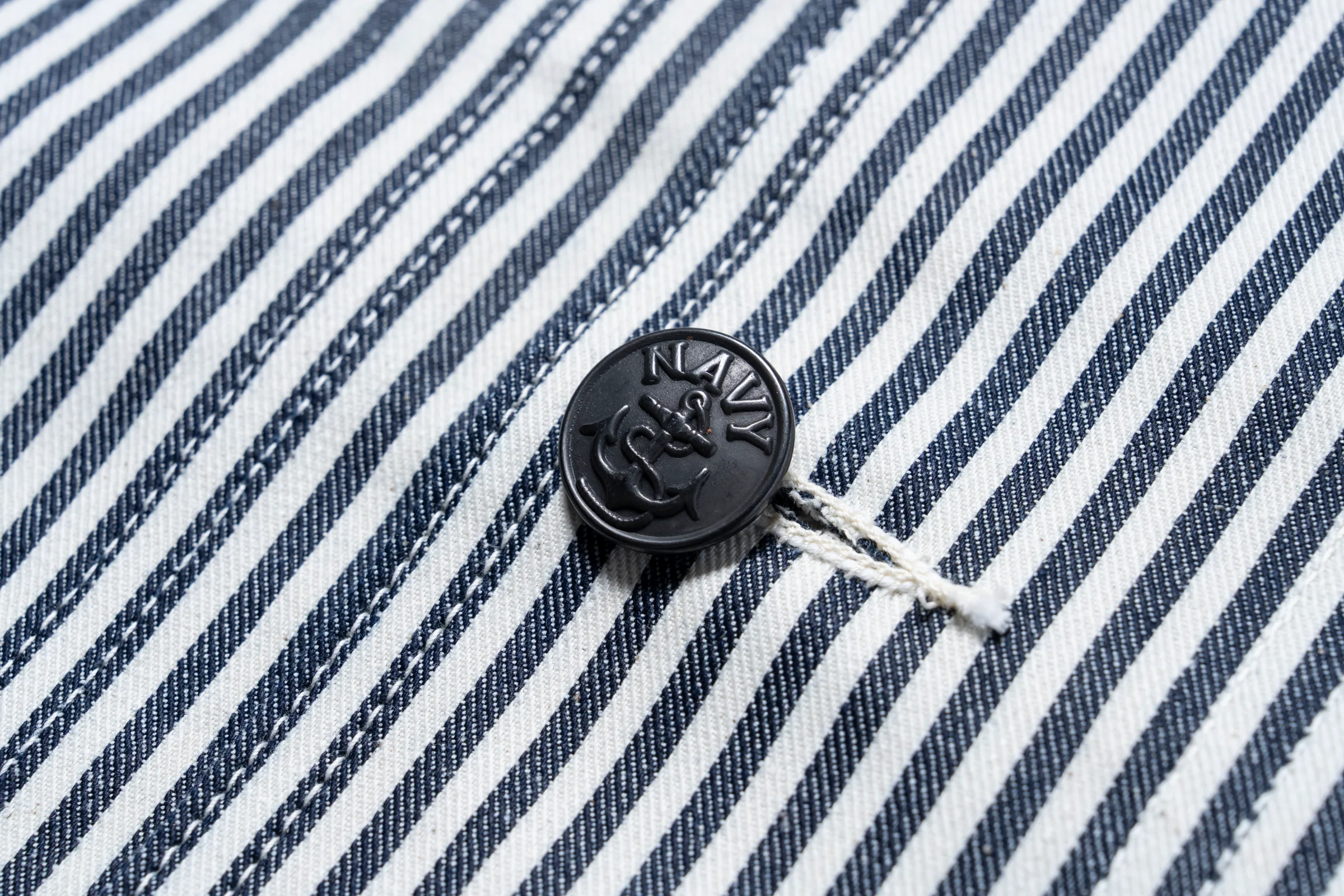 U.S. NAVY STRIPED DUNGAREE JUMPER - Image 5