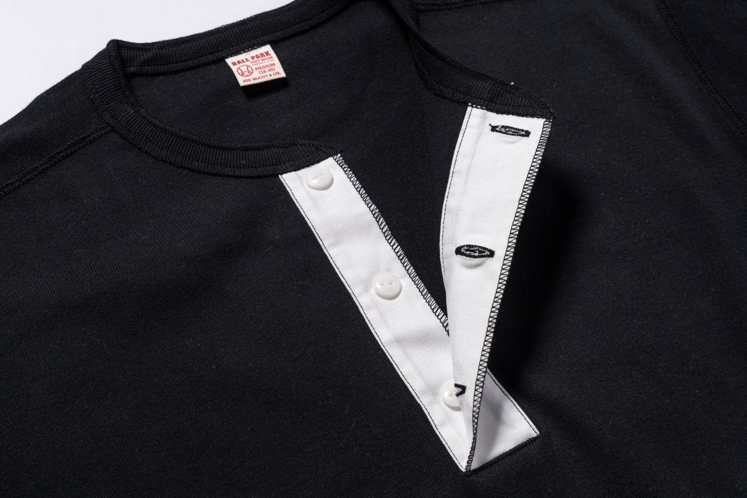 UNION HENLEY UNDERSHIRT L/S - Image 6