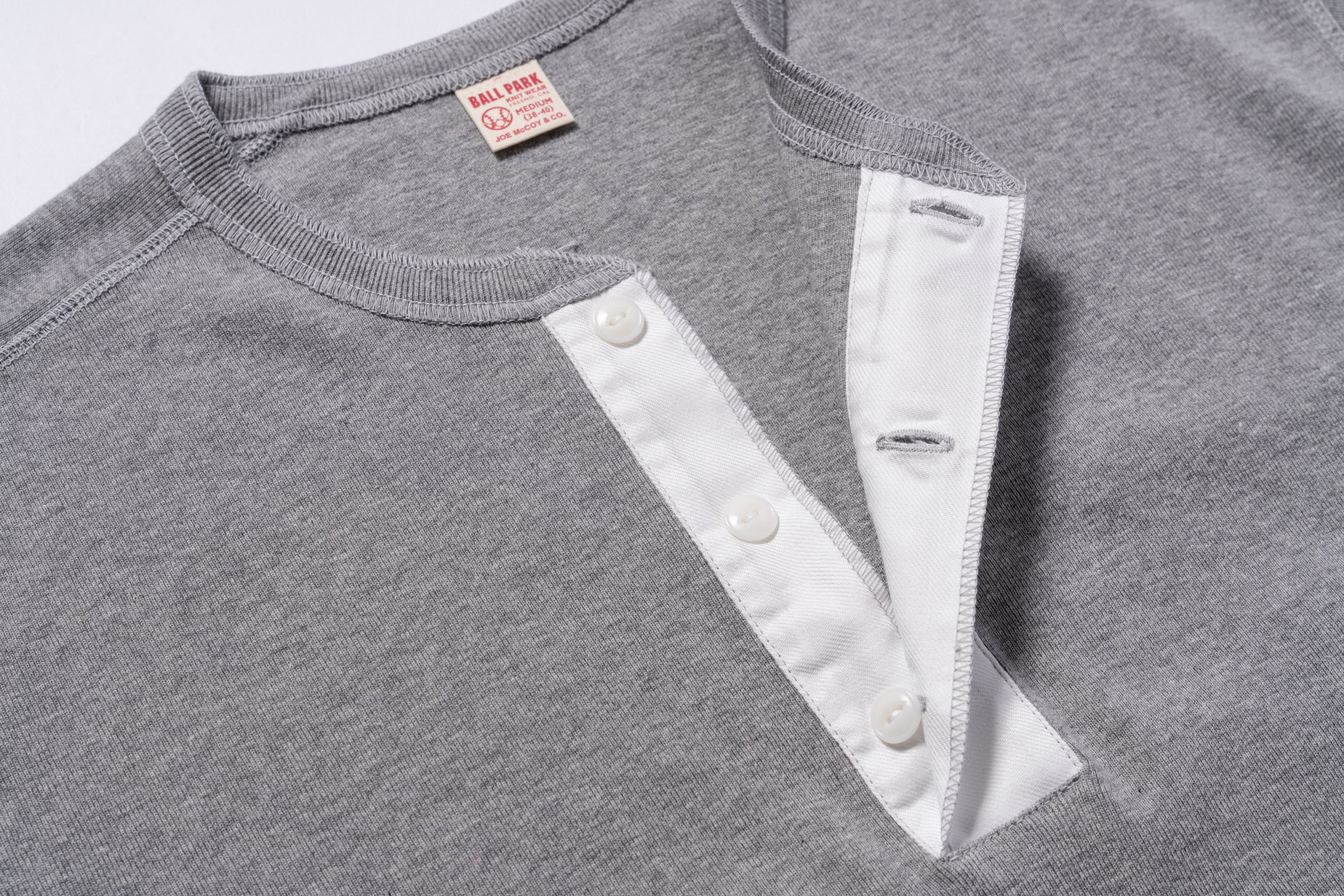 UNION HENLEY UNDERSHIRT L/S - Image 6