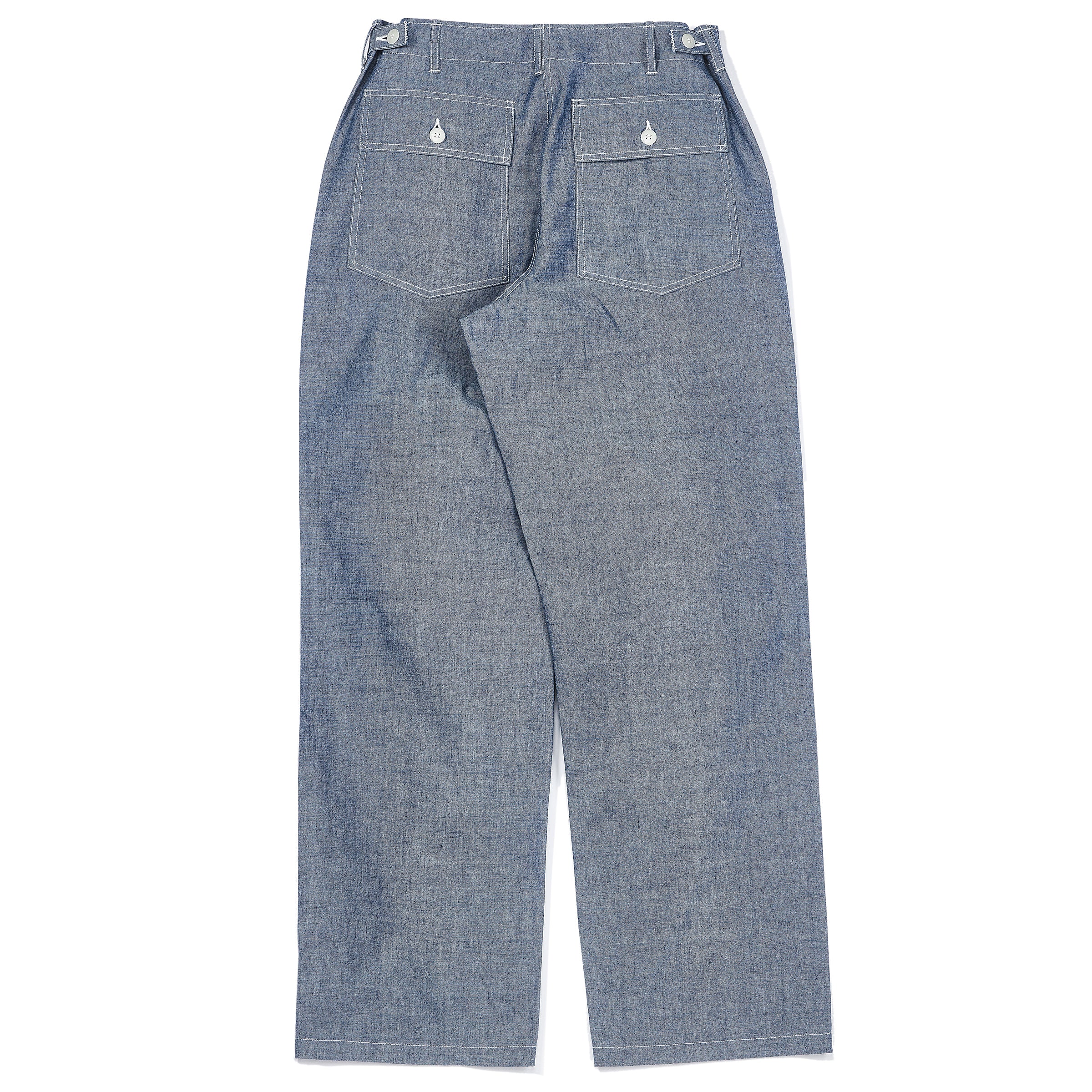 UTILITY TROUSERS / CHAMBRAY - Image 3