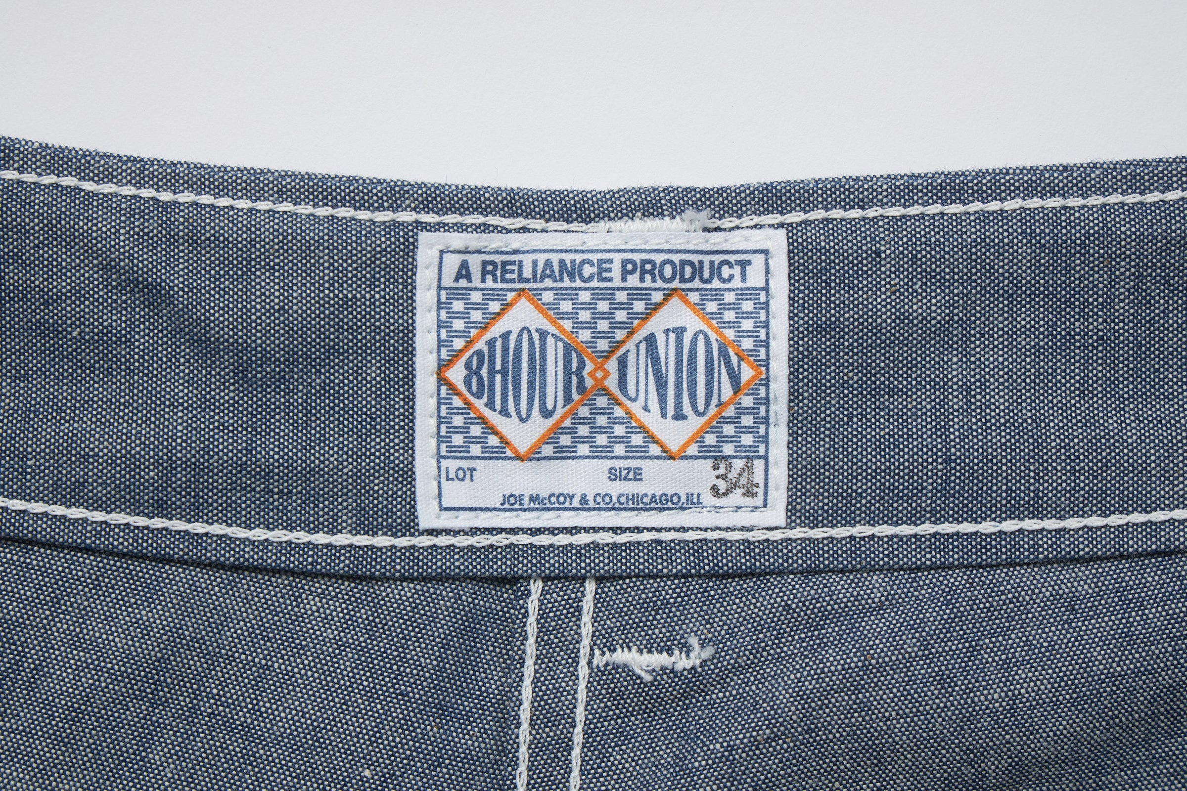 UTILITY TROUSERS / CHAMBRAY - Image 4