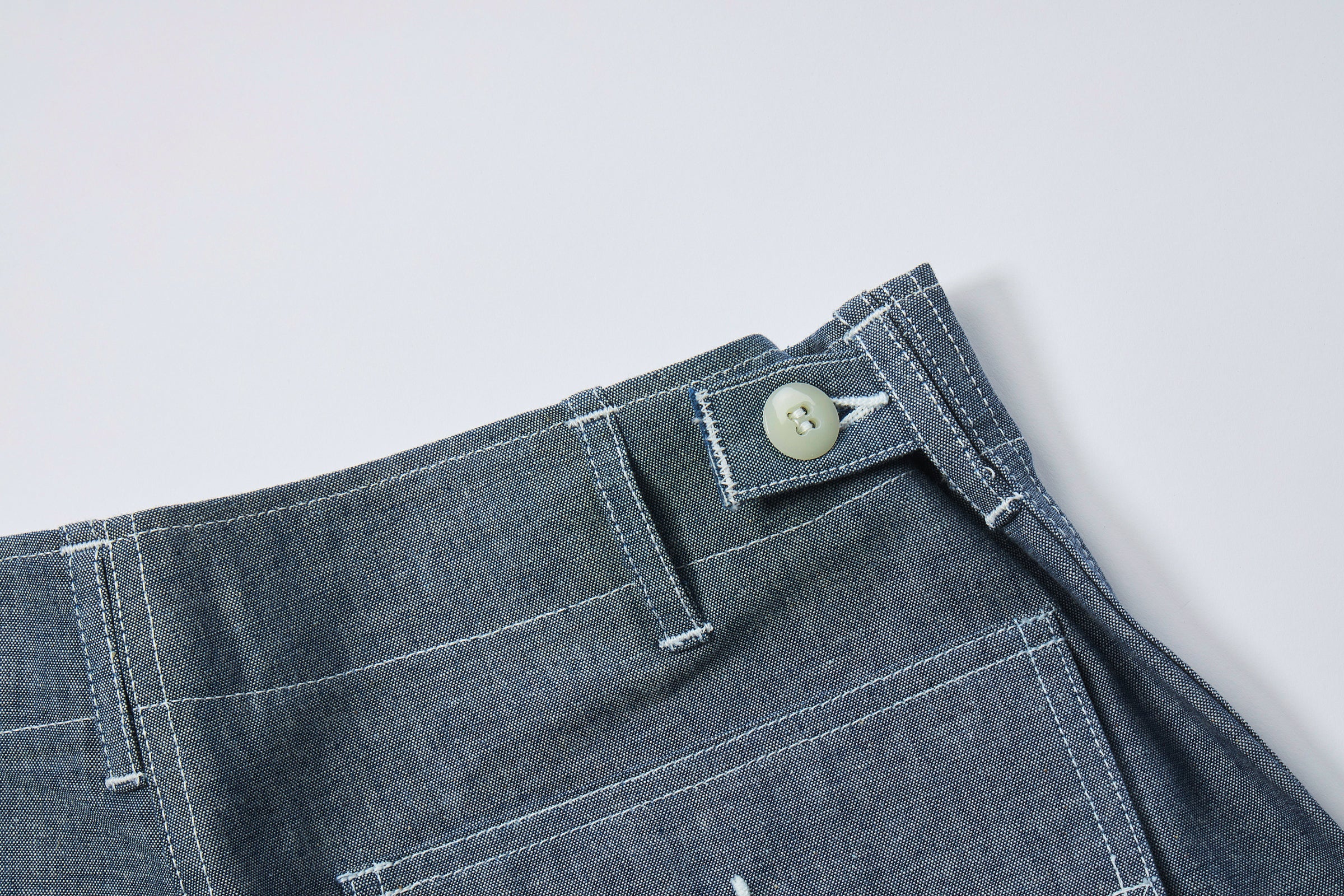 UTILITY TROUSERS / CHAMBRAY - Image 6