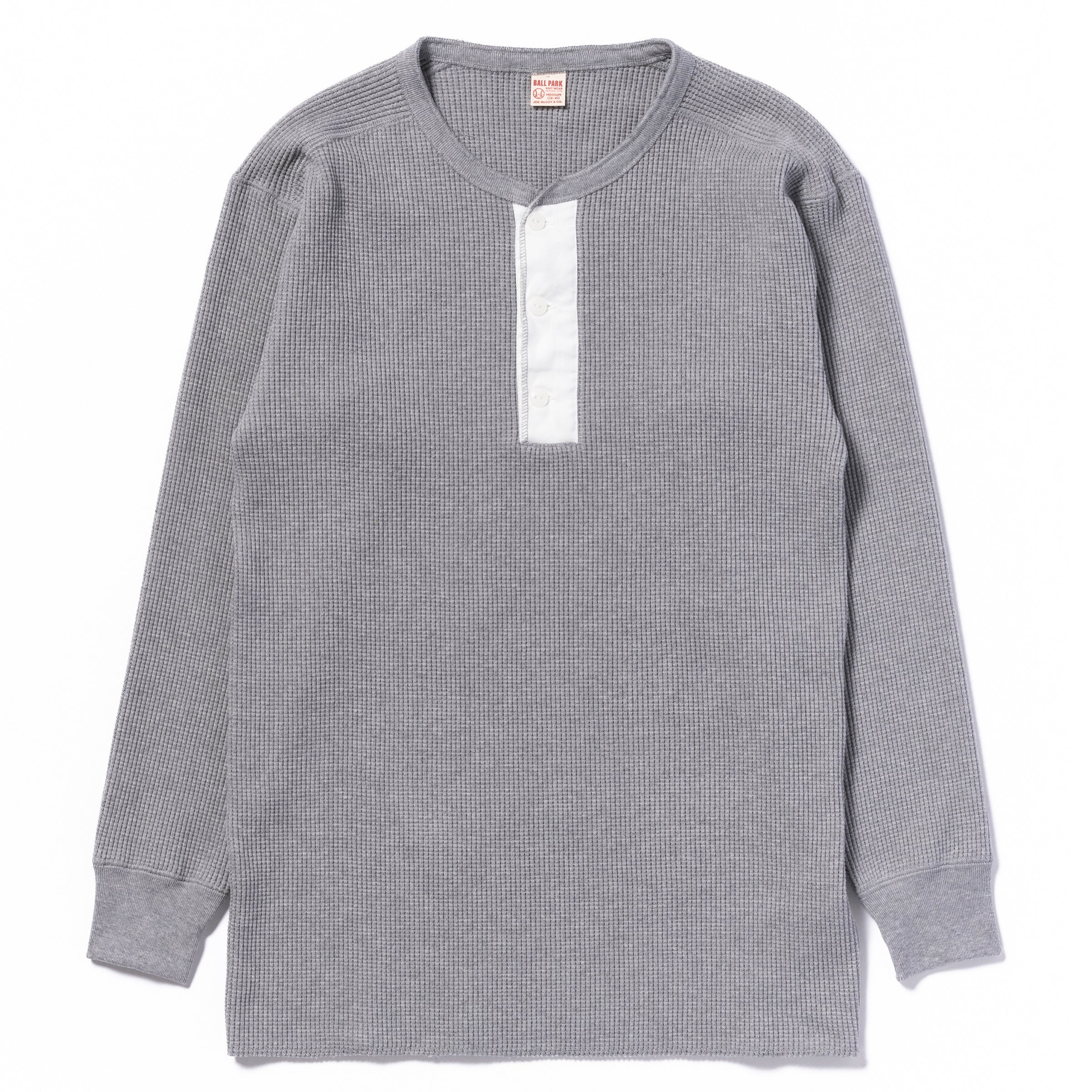 WAFFLE THERMAL HENLEY UNDERSHIRT L/S - Image 2