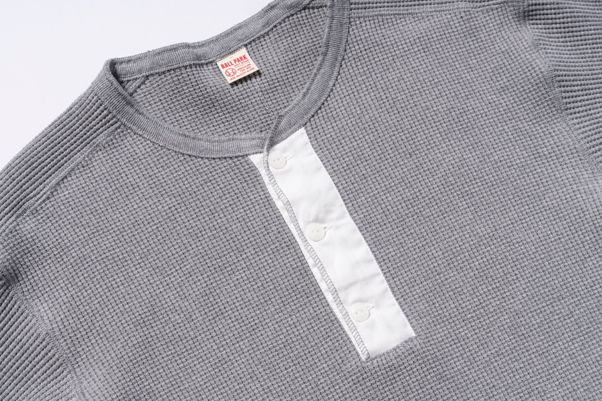 WAFFLE THERMAL HENLEY UNDERSHIRT L/S - Image 5