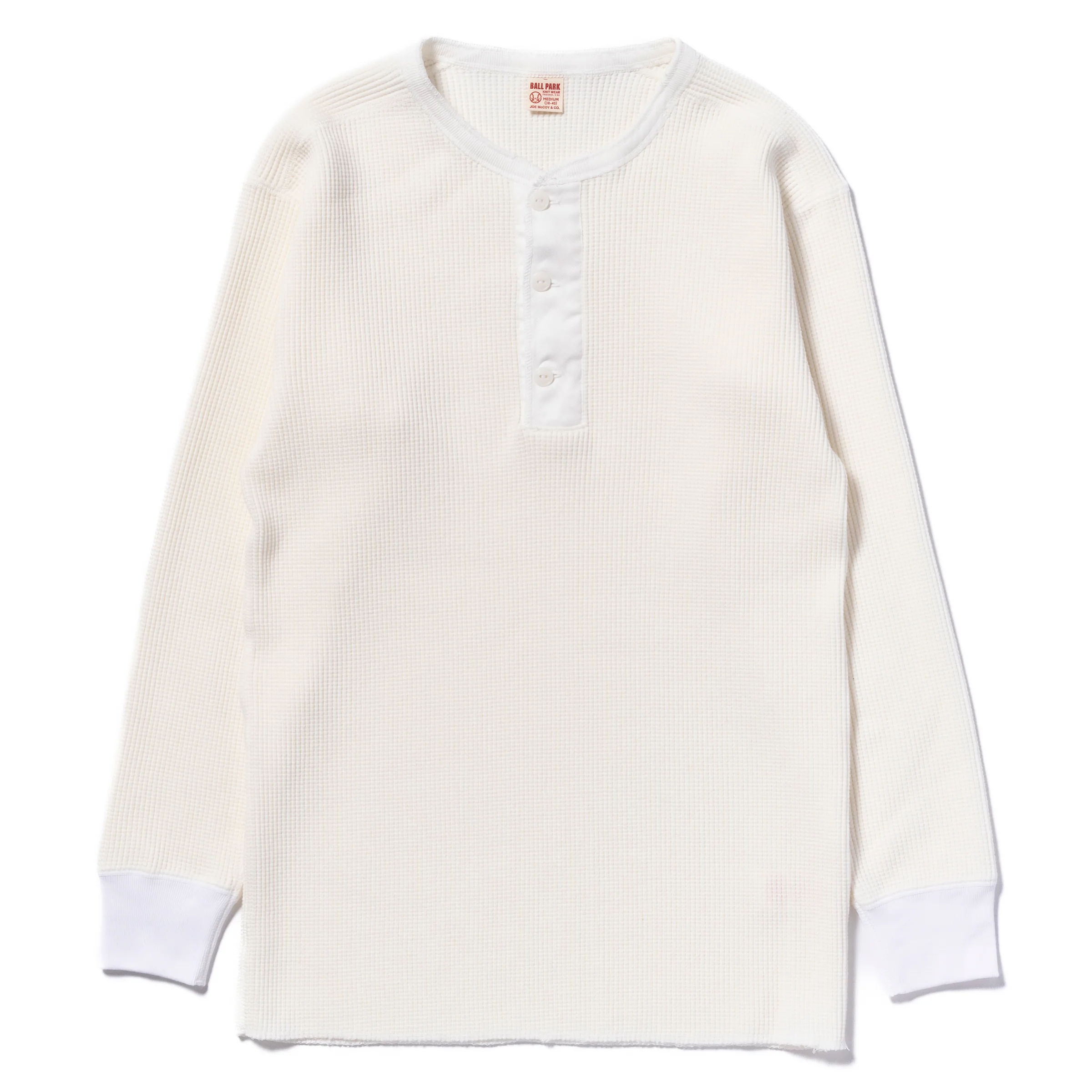 WAFFLE THERMAL HENLEY UNDERSHIRT L/S - Image 2