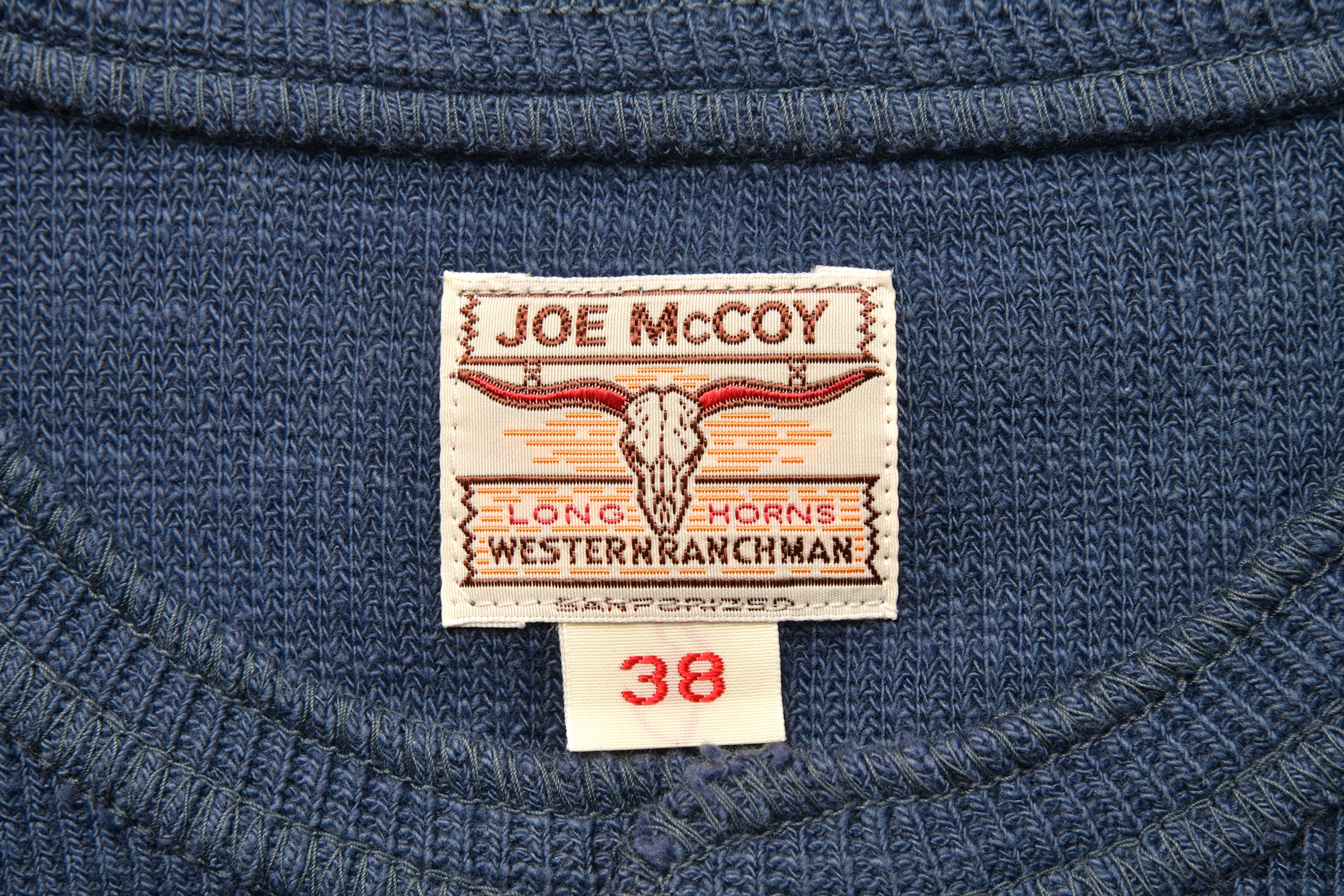 WESTERN CARDIGAN STITCH HENLEY SHIRT - Image 4