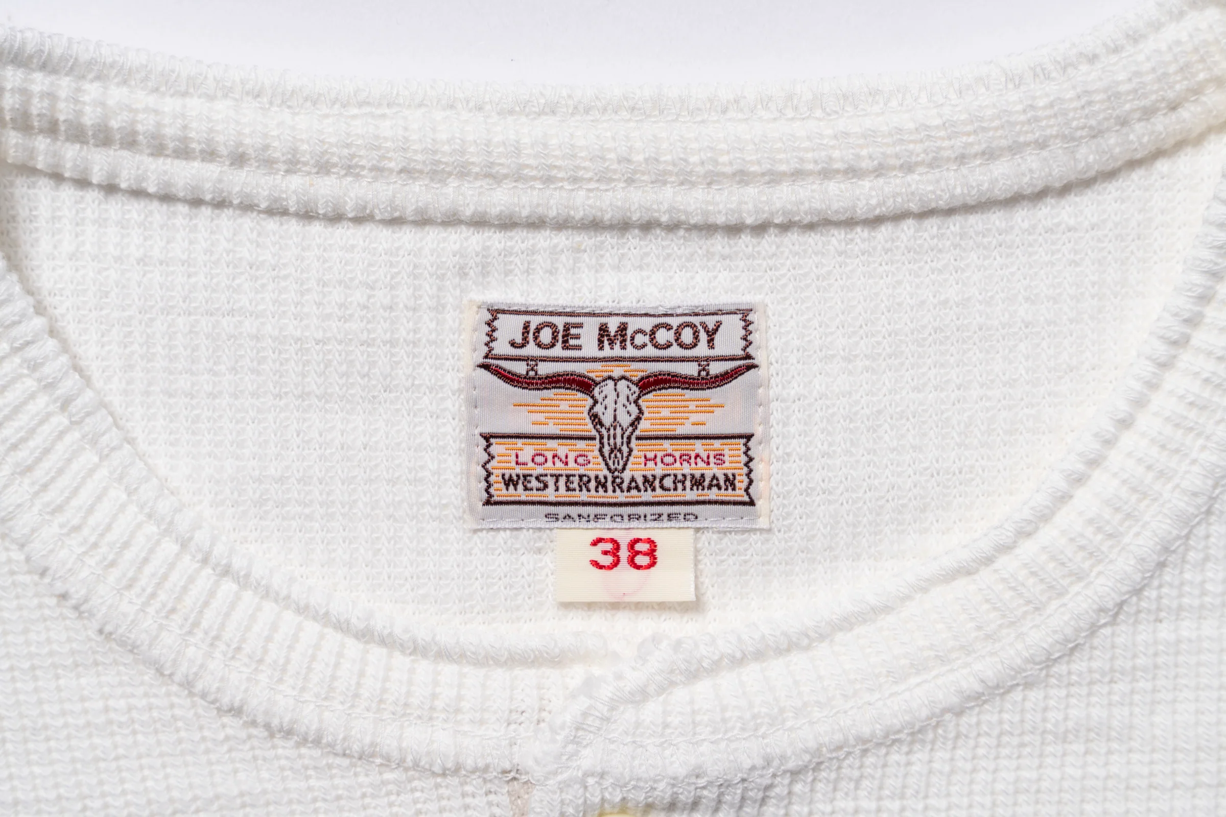WESTERN CARDIGAN STITCH HENLEY SHIRT - Image 4