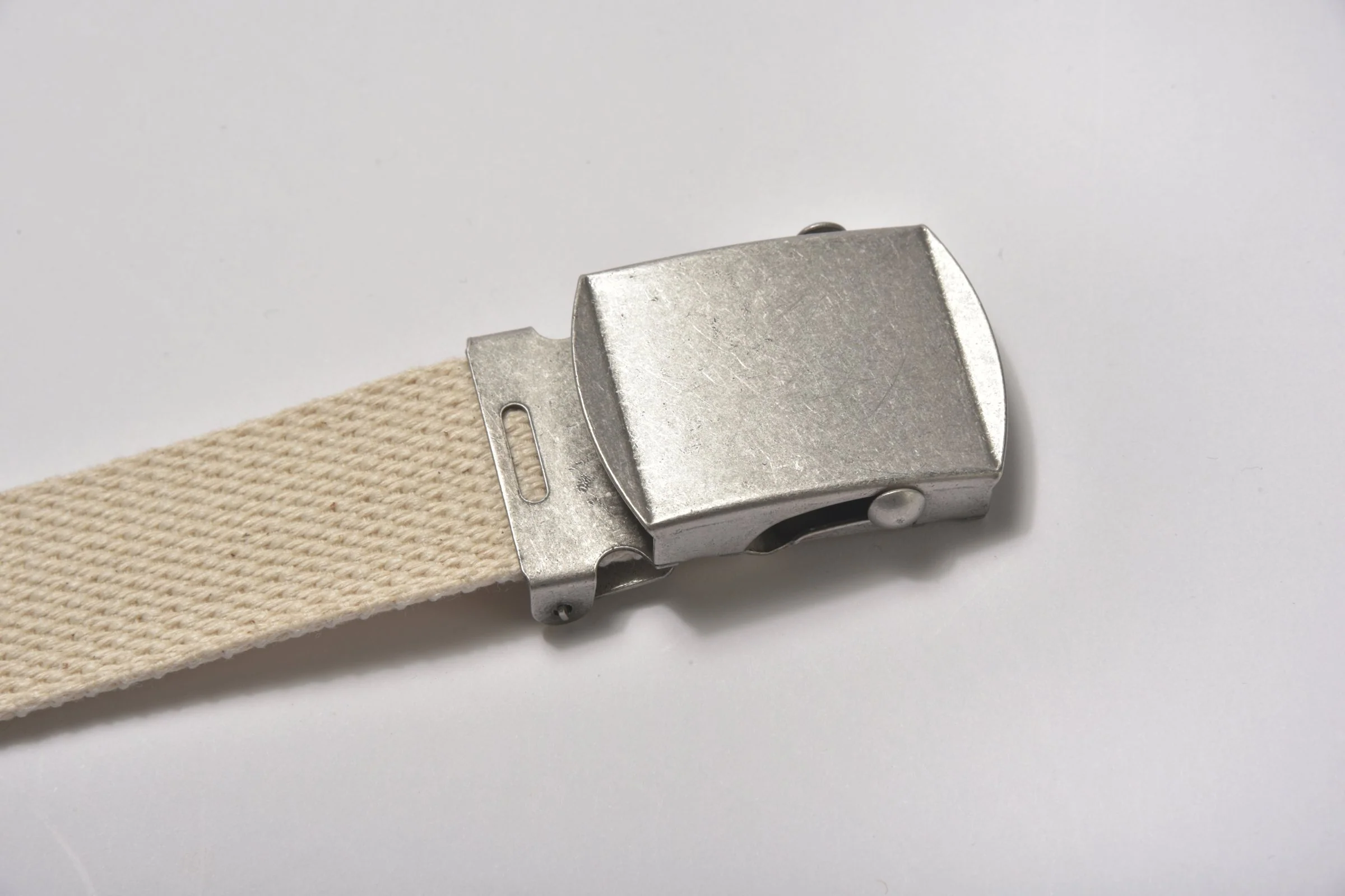 WHITE TROUSER UNIFORM BELT - Image 4