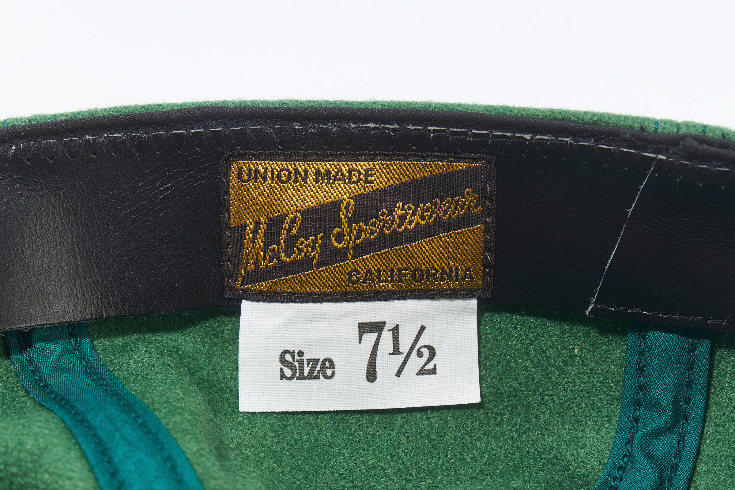 WOOL BASEBALL CAP / SHAMROCK - Image 4