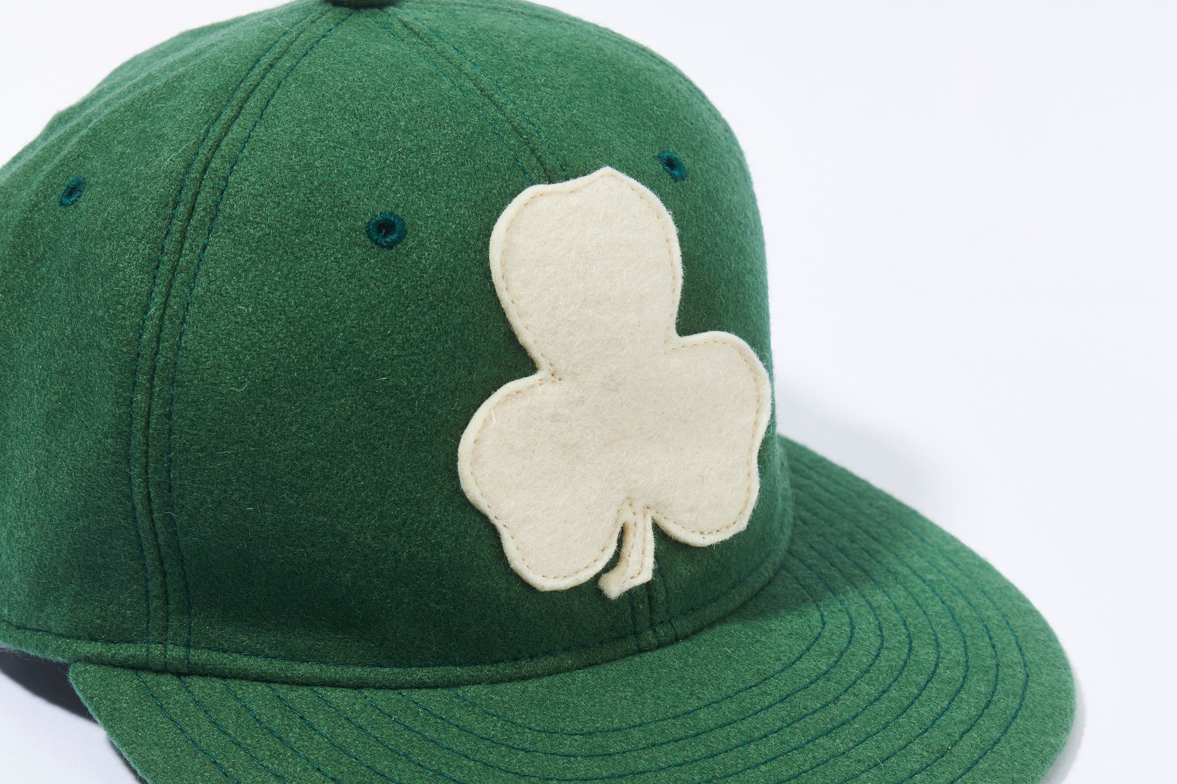 WOOL BASEBALL CAP / SHAMROCK - Image 5