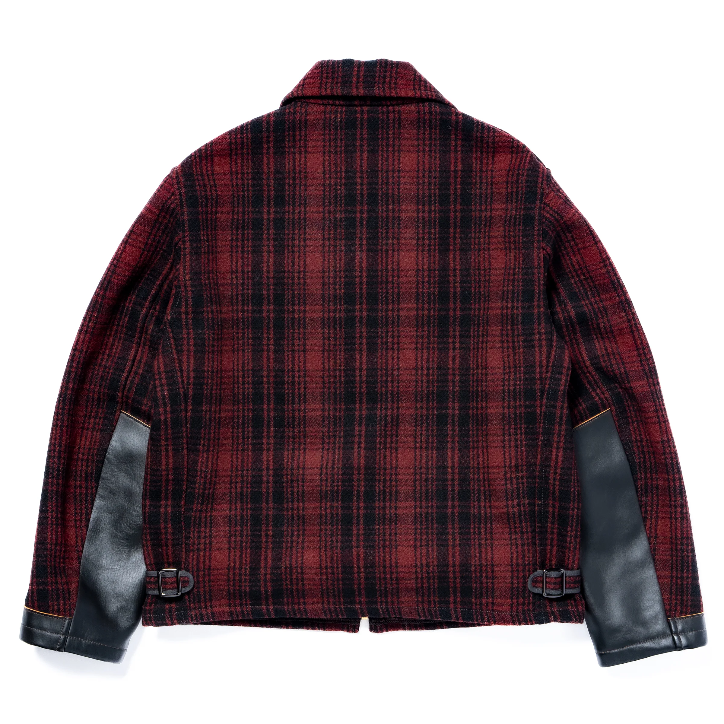 WOOL FIELD SPORTS JACKET / RED PLAID - Image 3