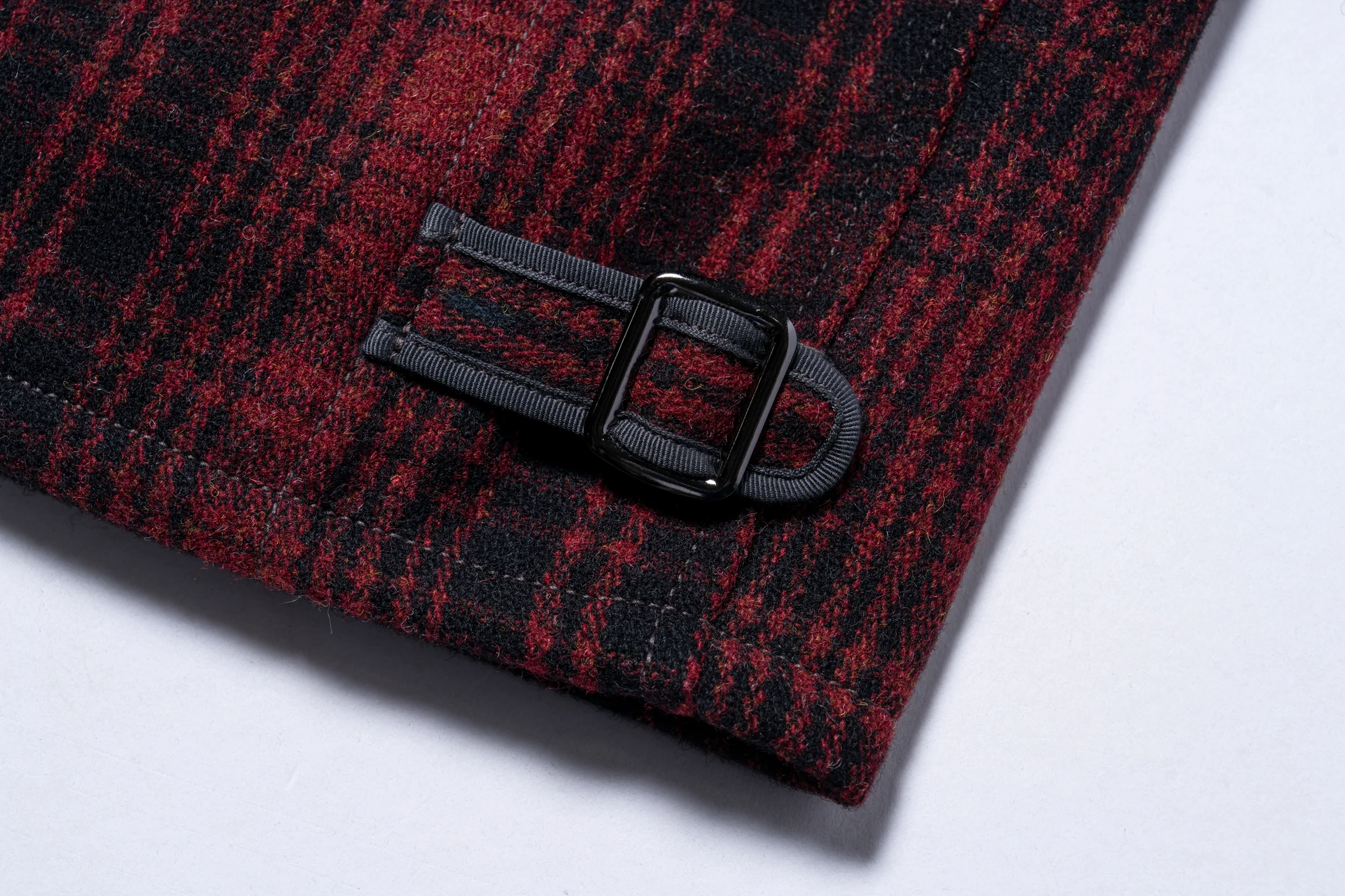 WOOL FIELD SPORTS JACKET / RED PLAID - Image 4