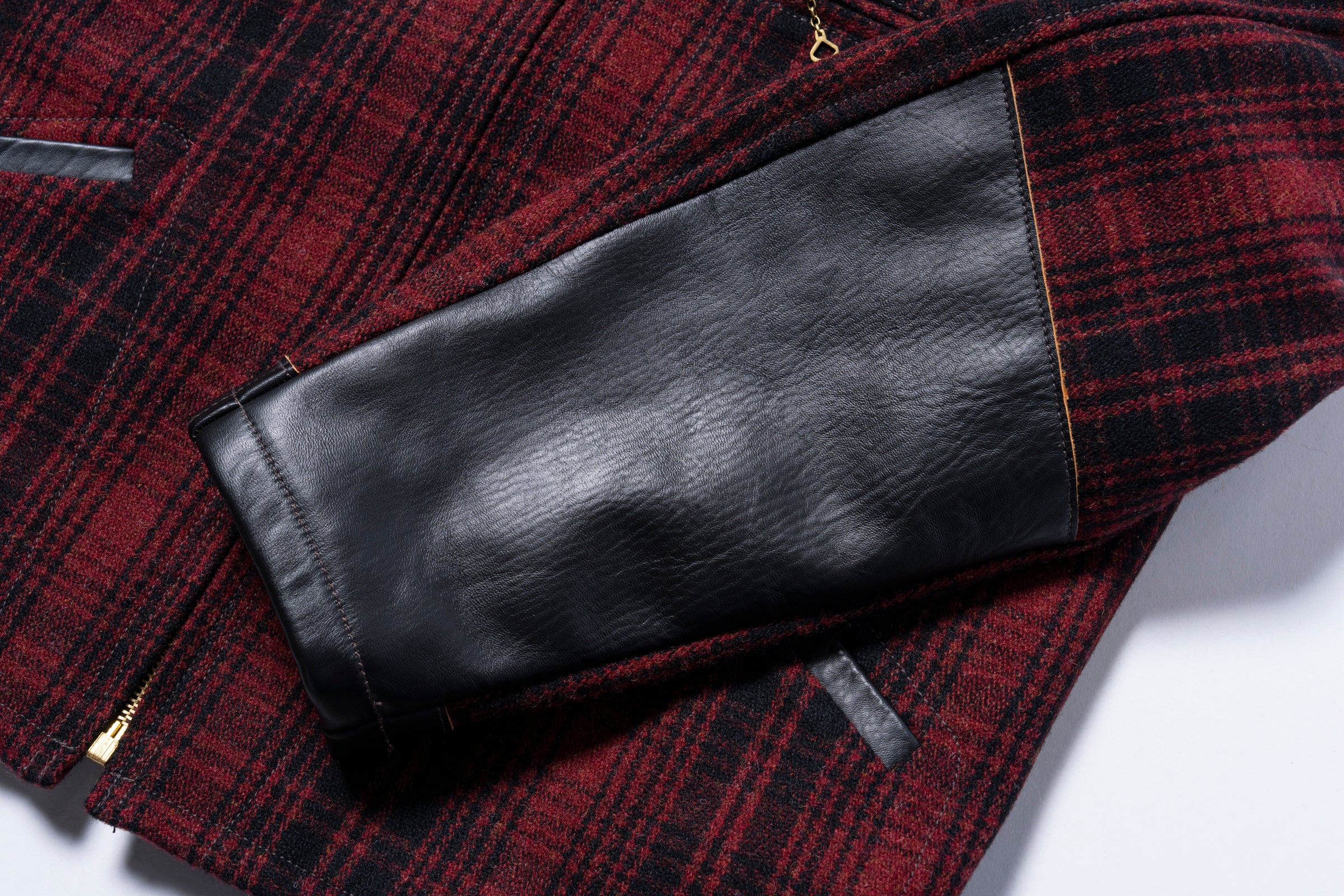 WOOL FIELD SPORTS JACKET / RED PLAID - Image 5