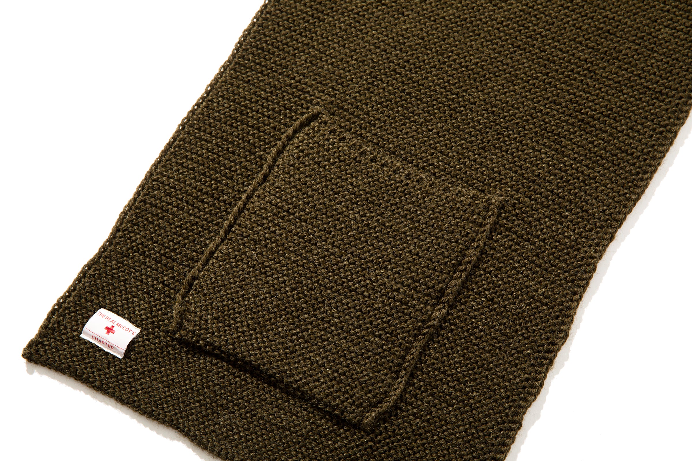 WOOL, RIBBED MUFFLER - Image 3
