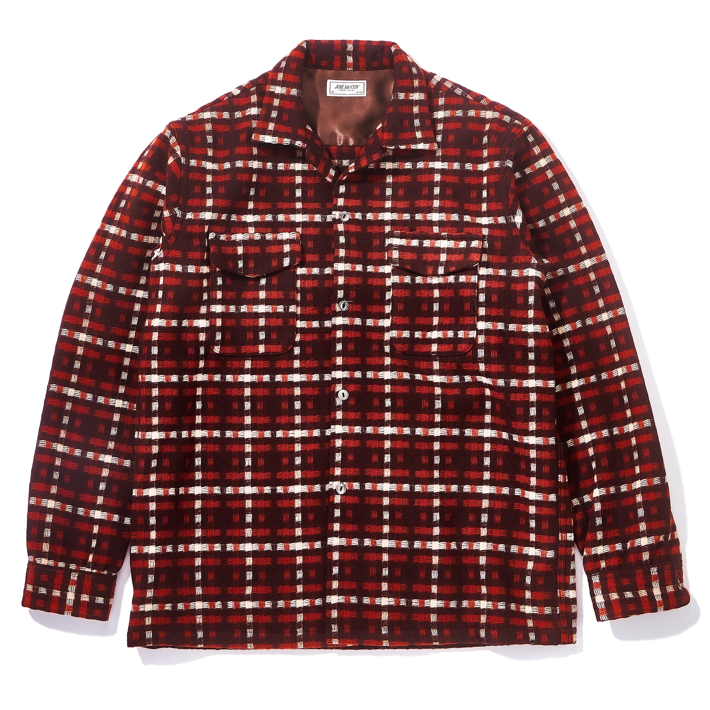 WOOL STRIPE OPEN-COLLAR SHIRT - Image 2