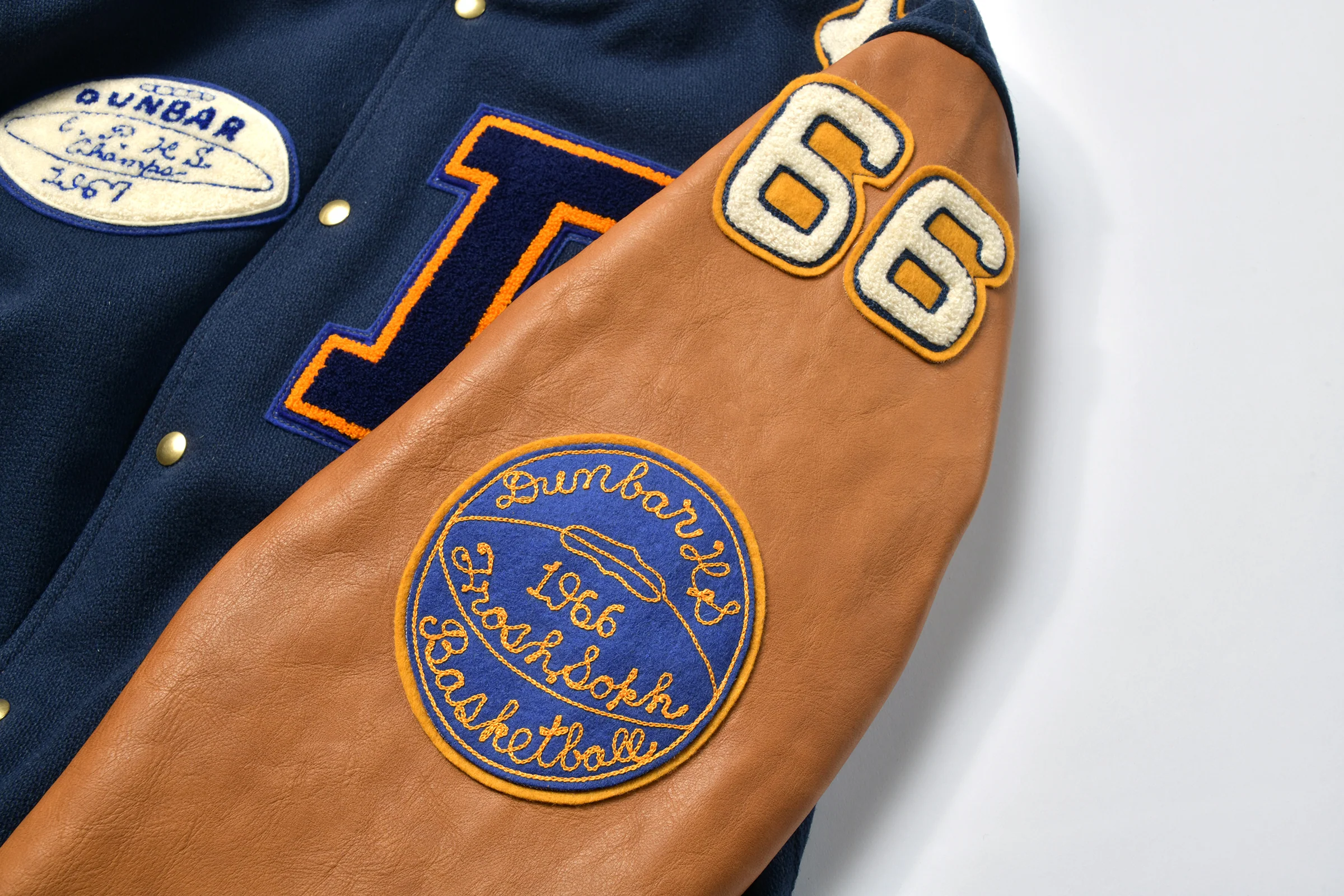 WOOL VARSITY JACKET / DUNBAR - Image 7