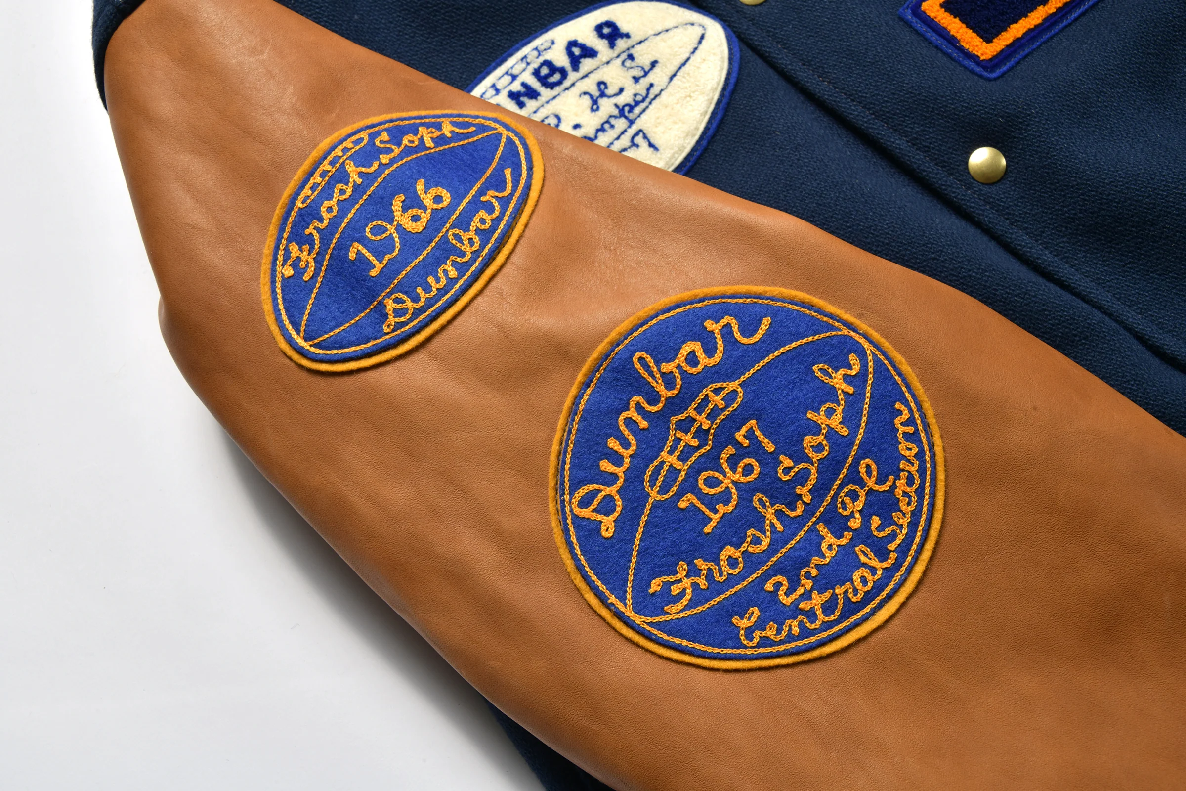 WOOL VARSITY JACKET / DUNBAR - Image 8