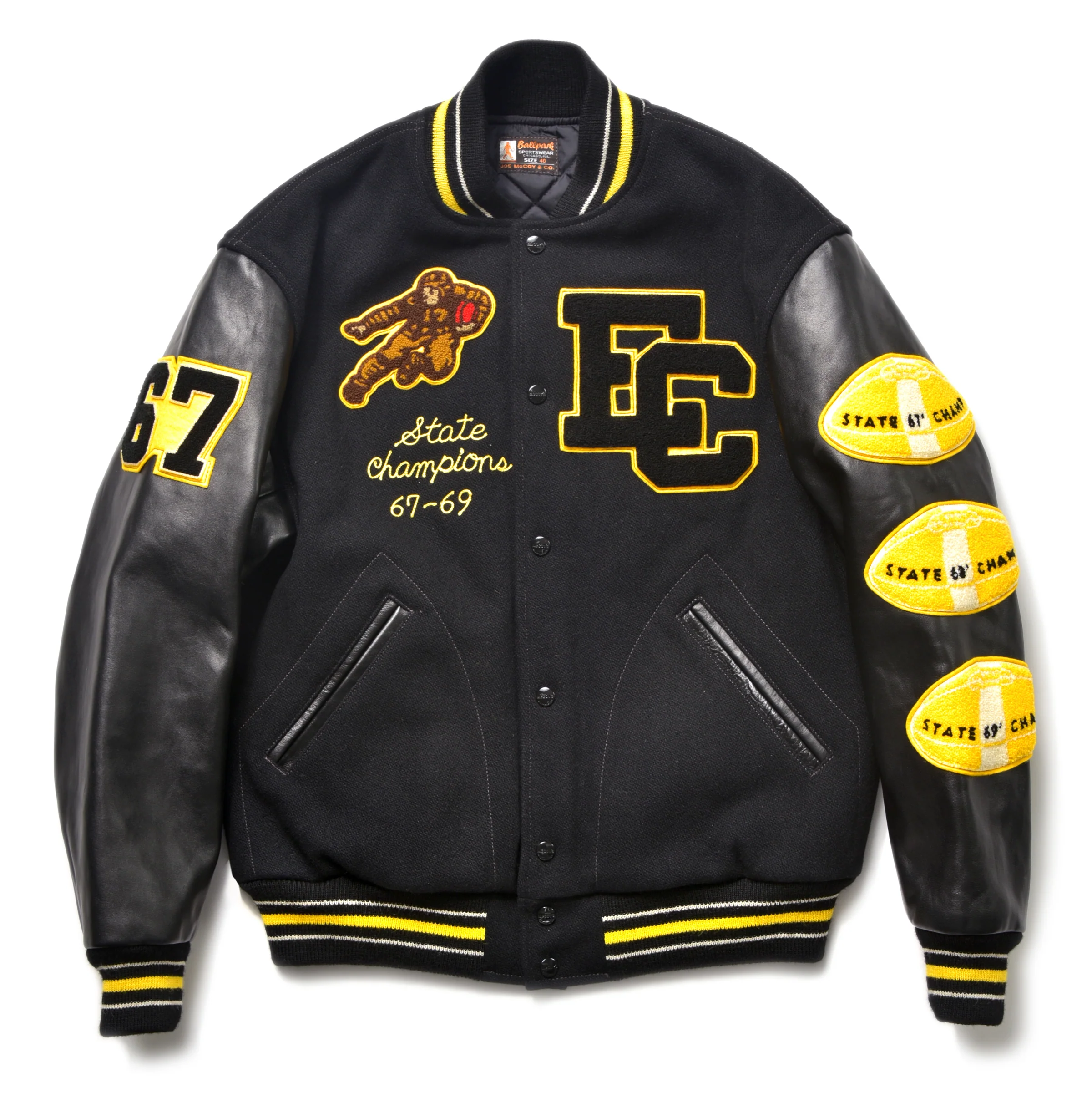 WOOL VARSITY JACKET / EVERETT CHIEFS - Image 2