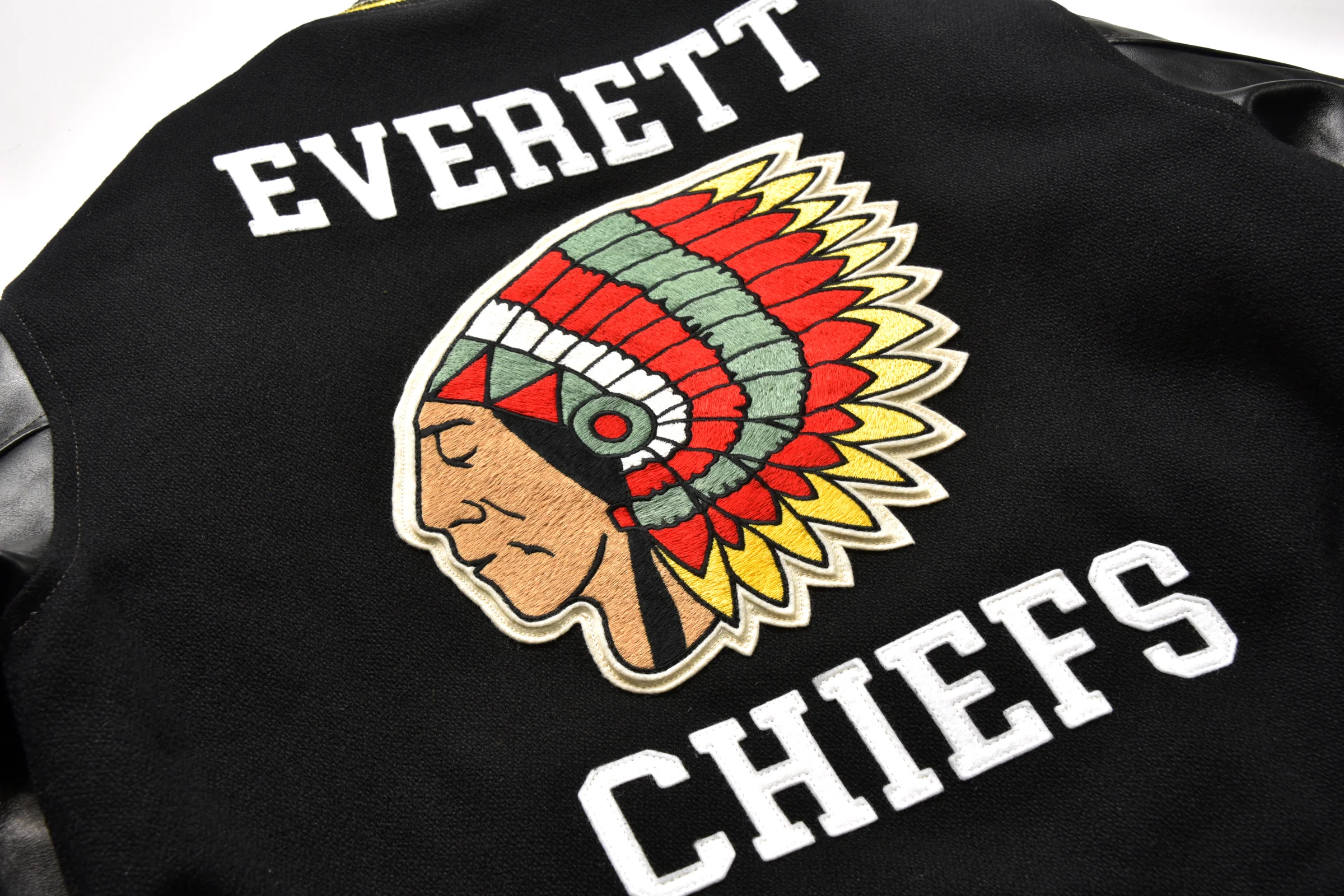 WOOL VARSITY JACKET / EVERETT CHIEFS - Image 8